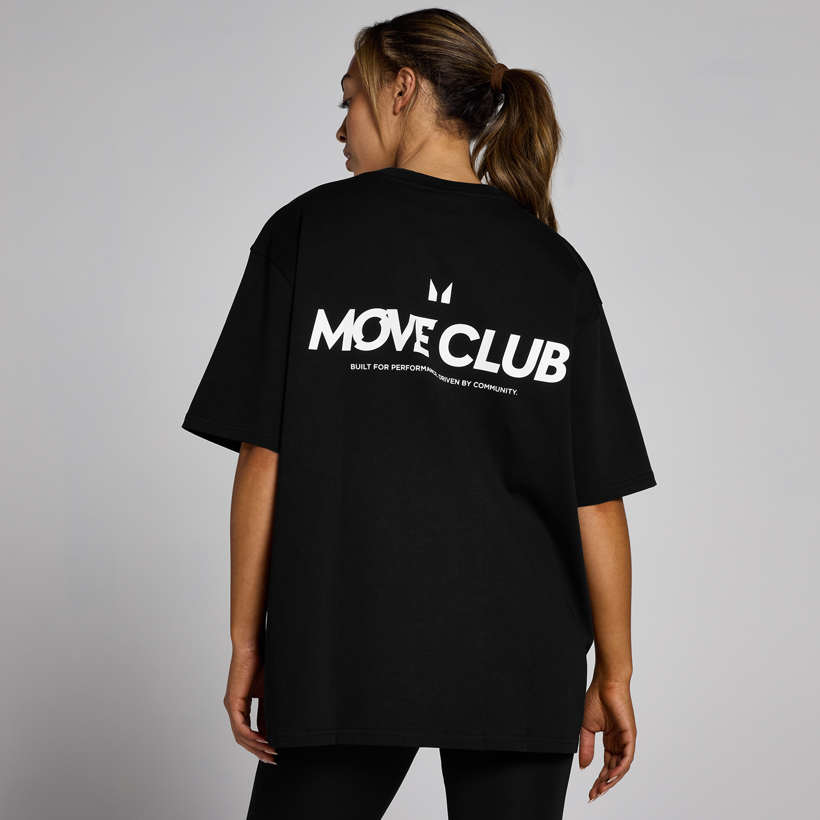 5059883463735 - Unisex Move Club T-Shirt - Black - S-M