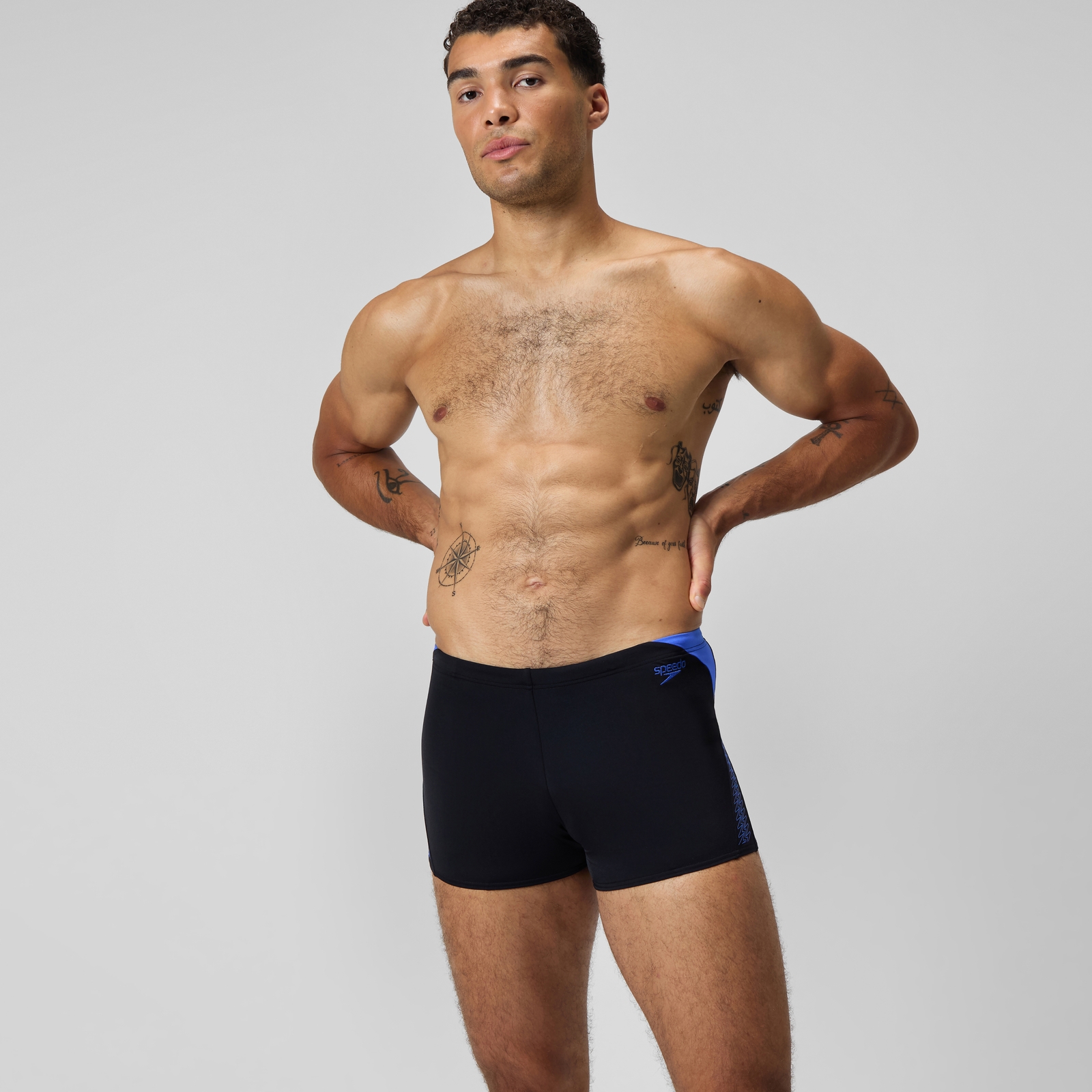 Men's HyperBoom Splice Aquashort Black/Blue