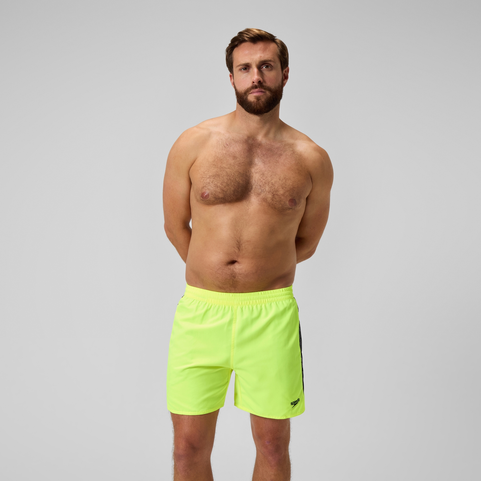Men's HyperBoom Splice 16'' Swim Shorts Yellow