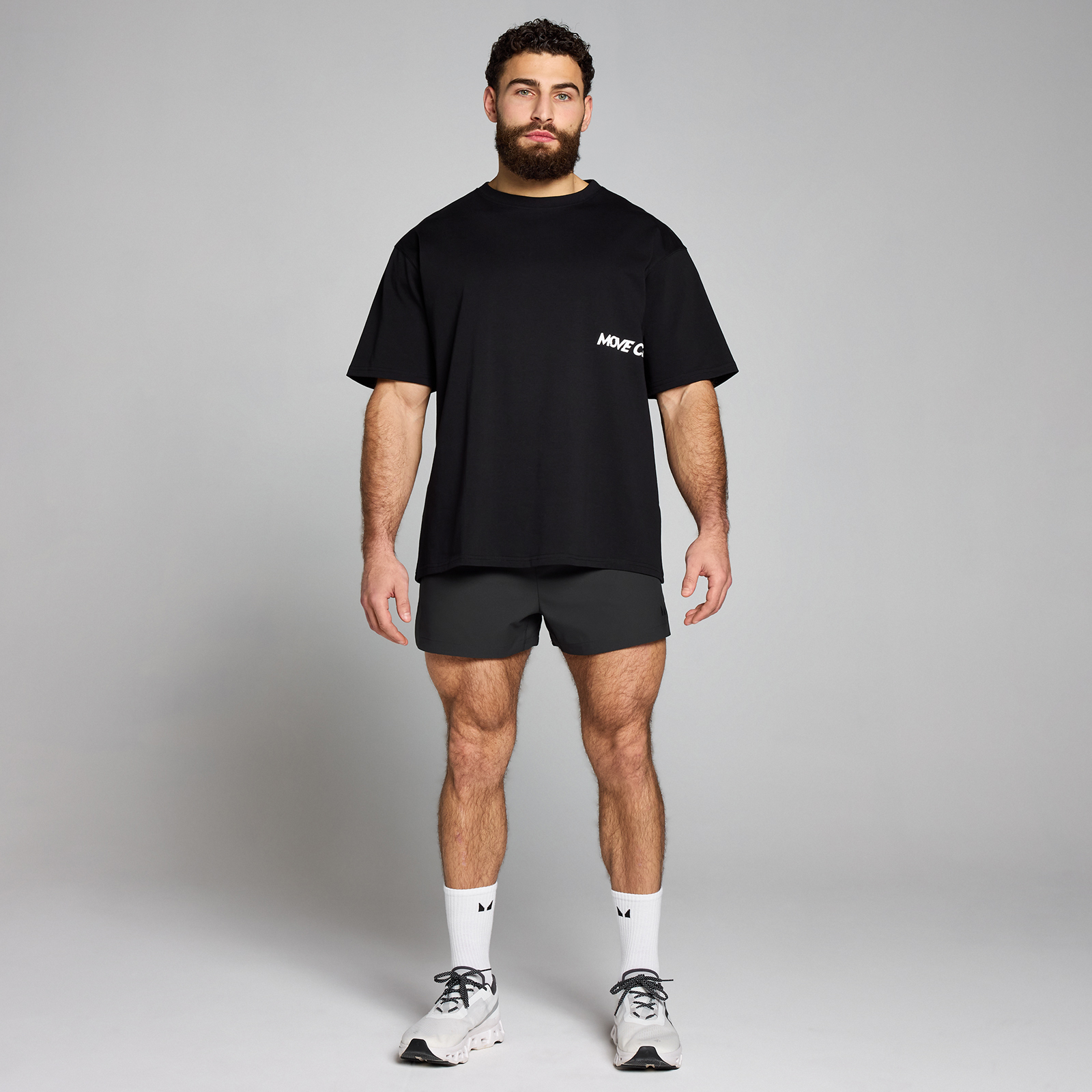 5059883463926 - MPHerren Move Club T-Shirt – Schwarz - XXS-XS 5059883463926 - MPHerren Move Club T-Shirt – Schwarz - XXS-XS