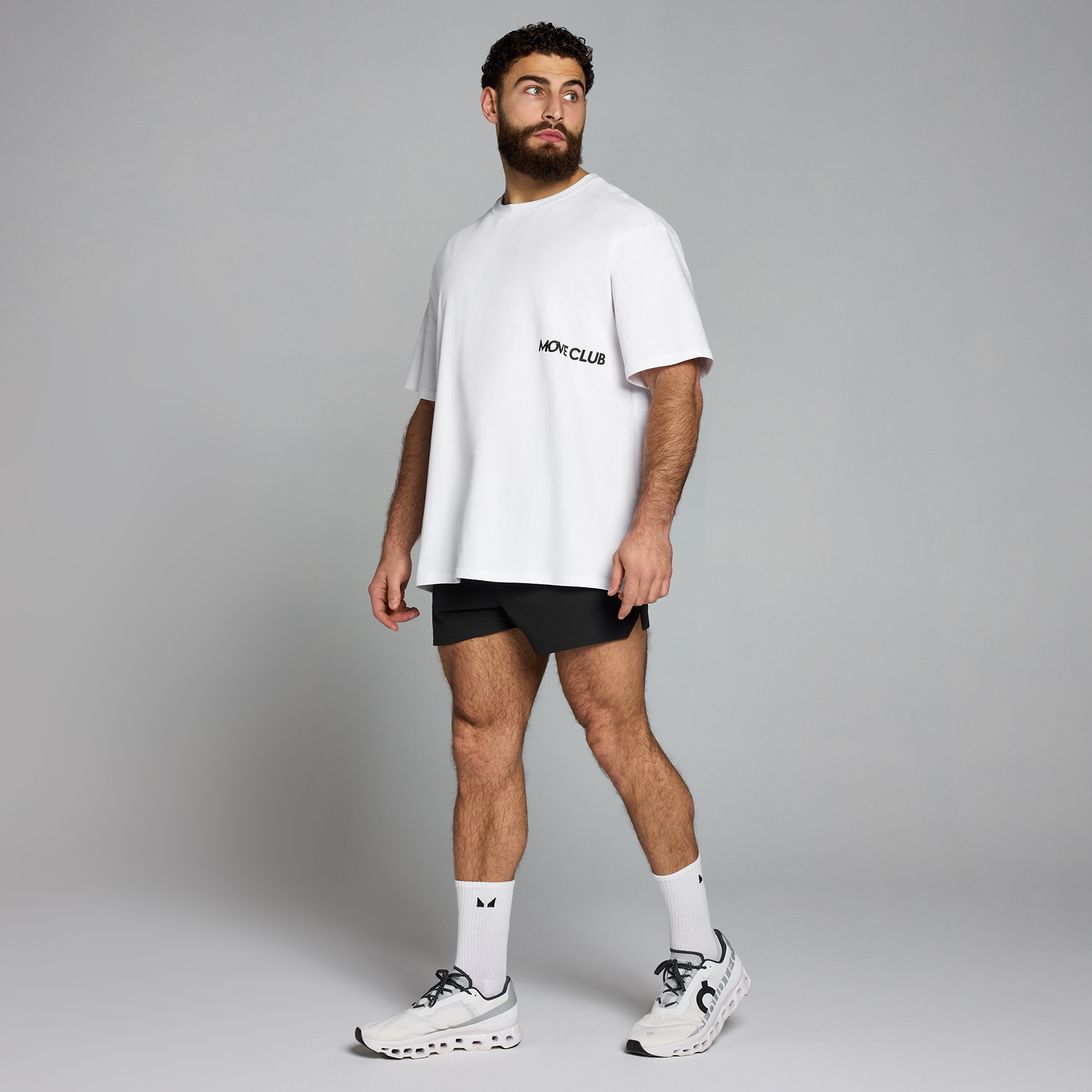 Thumbnail - MP Herren Move Club T-Shirt – Weiß - L-XL