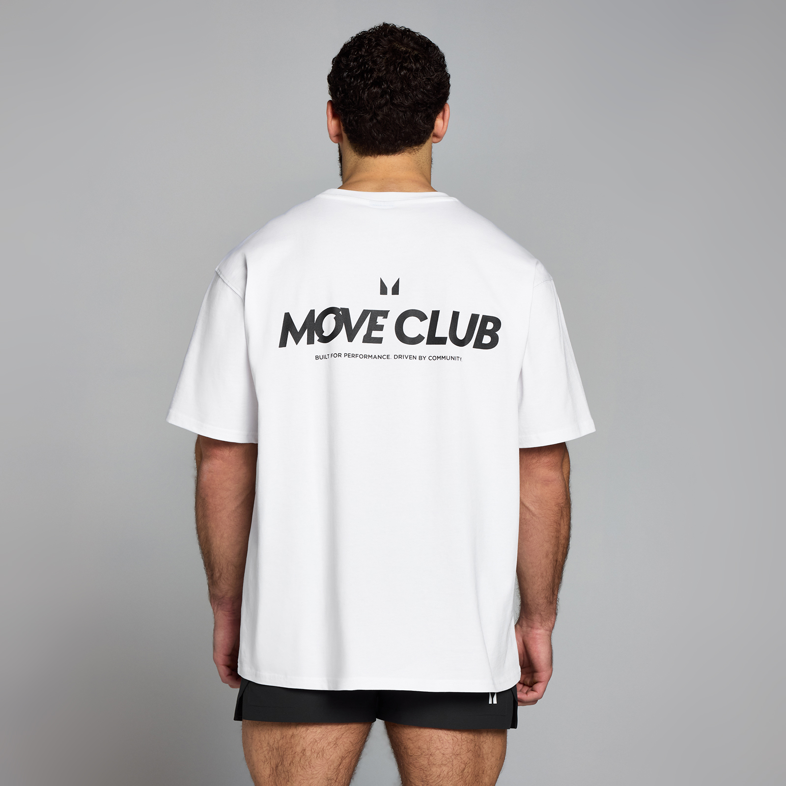 MP Herren Move Club T-Shirt – Weiß - L-XL