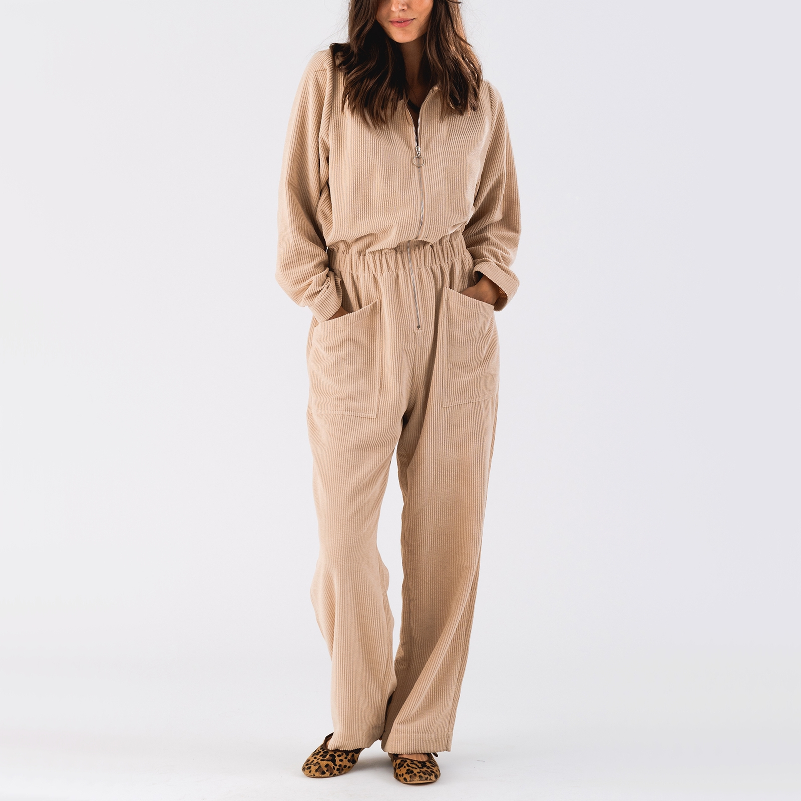 Lollys Laundry Aberdeen Corduroy Jumpsuit - L