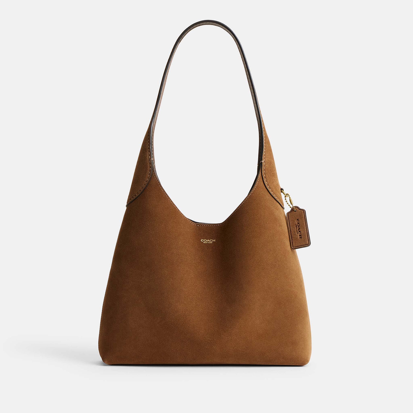 Coach Suede Brooklyn 28 Suede Shoulder Bag