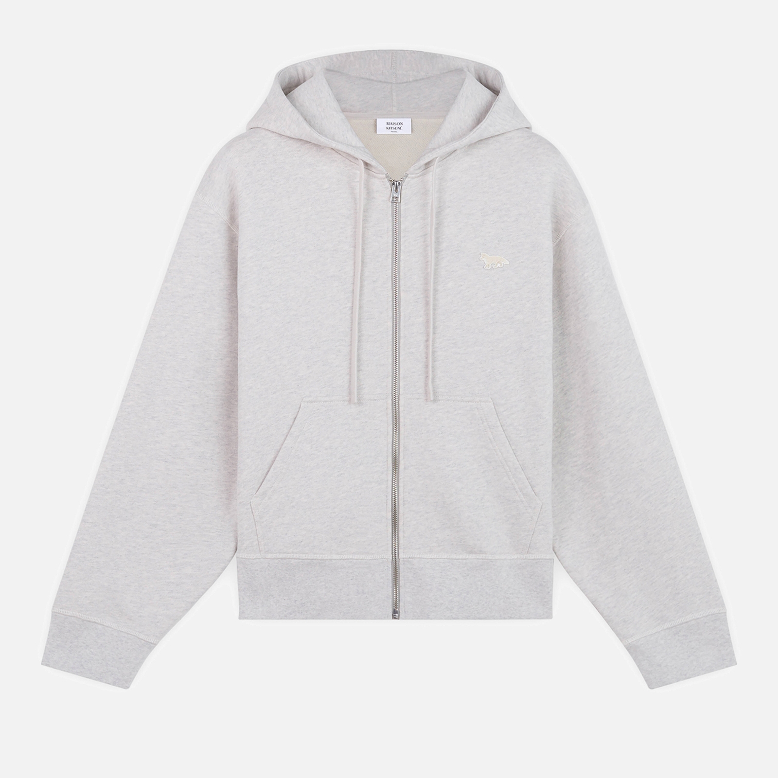 Maison Kitsuné Baby Fox Patch Cotton-Jersey Hoodie - M