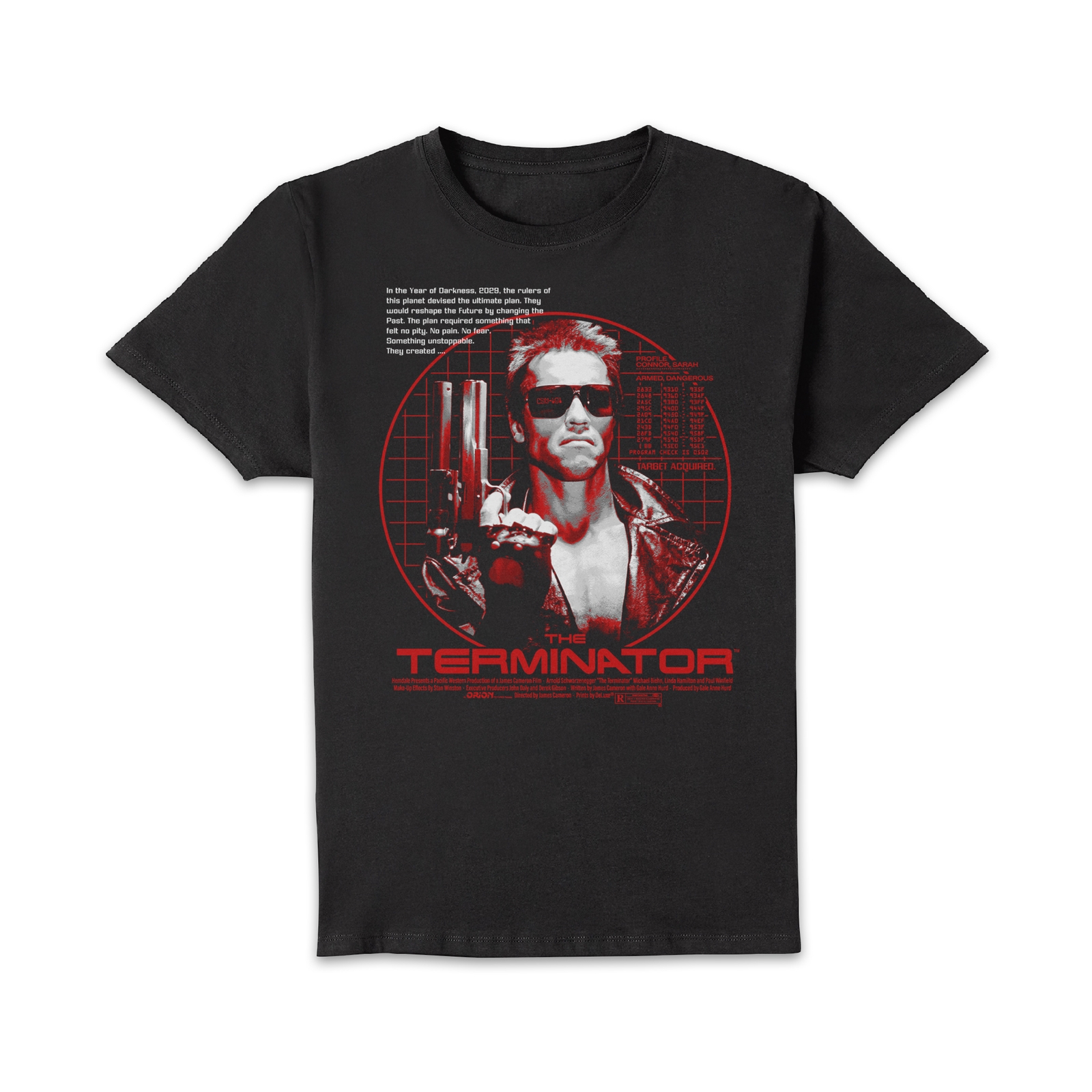 The Terminator Target Acquired Unisex T-Shirt - Black - M