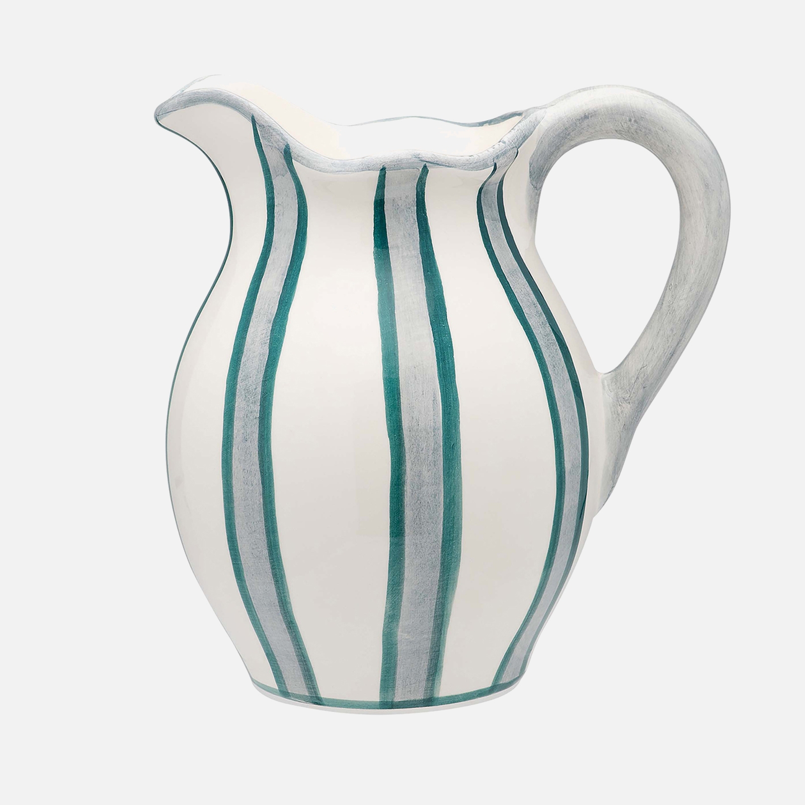Anna + Nina Powder Striped Jug