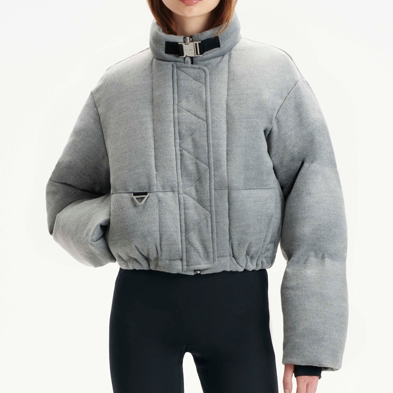 Shoreditch Ski Club Hallie Mae Woven Puffer Jacket