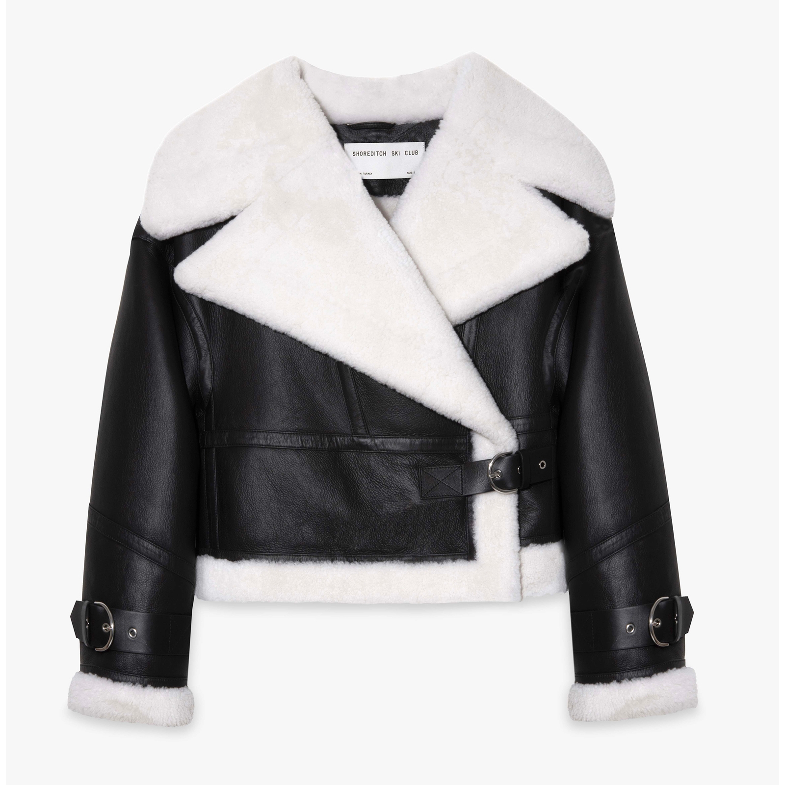 Shoreditch Ski Club Daia Shearling Jacket - L
