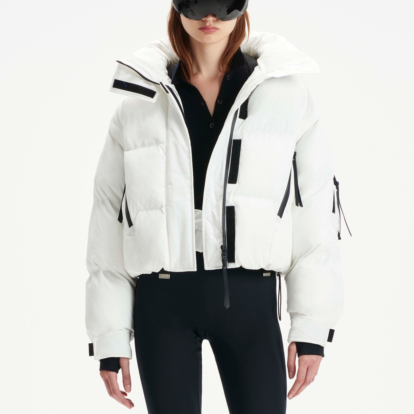 Shoreditch Ski Club Diana Shell Puffer Jacket - M