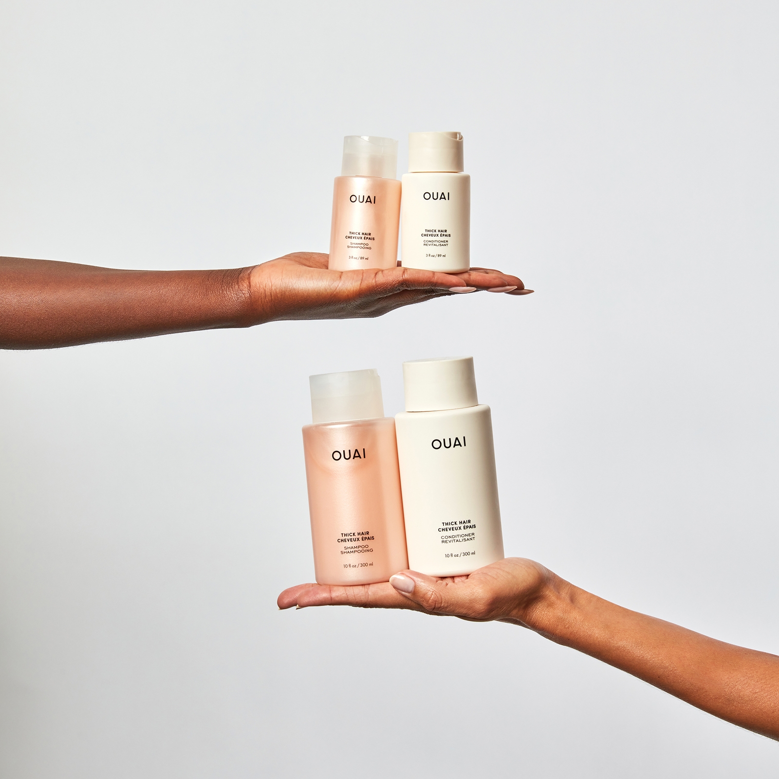 Thumbnail - OUAI Thick Shampoo and Conditioner Travel Bundle