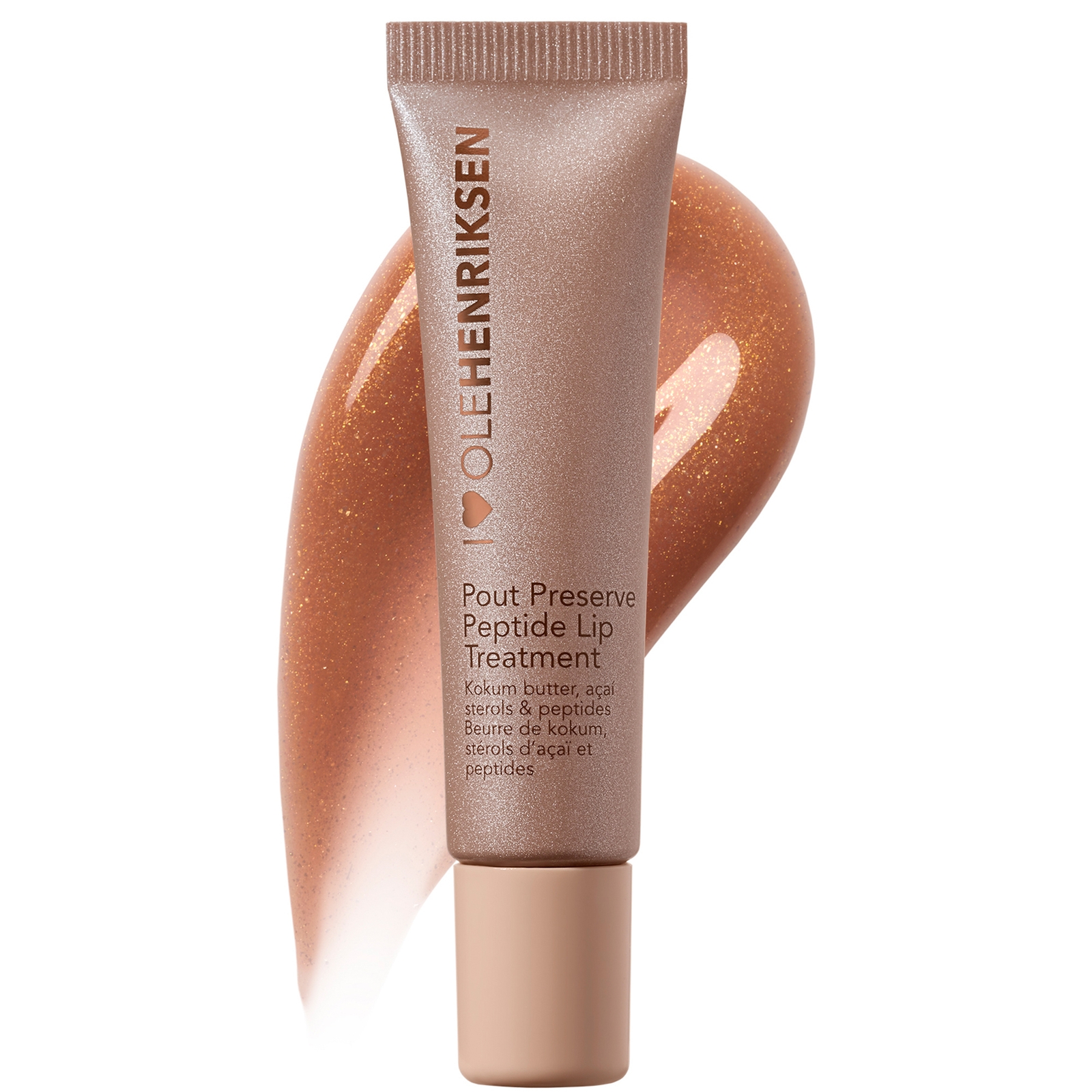 Ole Henriksen Glimmer Pout Preserve Lip Treatment Crème Brulee In Crème Brulee Glimmer