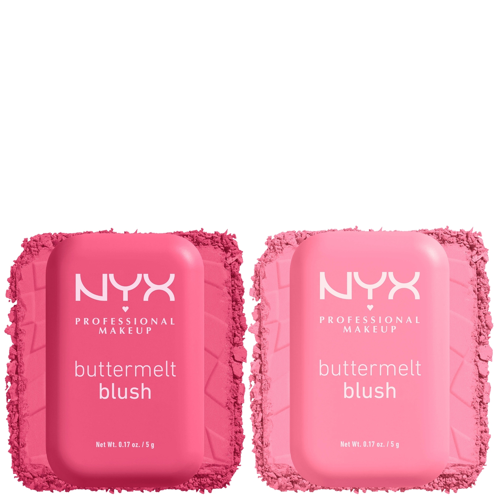 

NYX Professional Makeup Buttermelt Powder Blush up to 12H Wear Blush Bundle (Various Shades) - My Butta Half