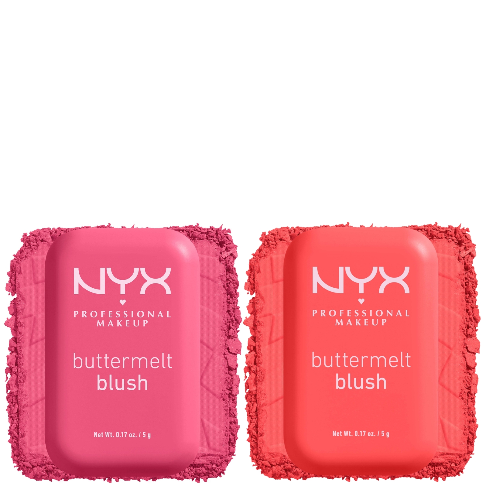 

NYX Professional Makeup Buttermelt Powder Blush up to 12H Wear Blush Bundle (Various Shades) - Had Butta