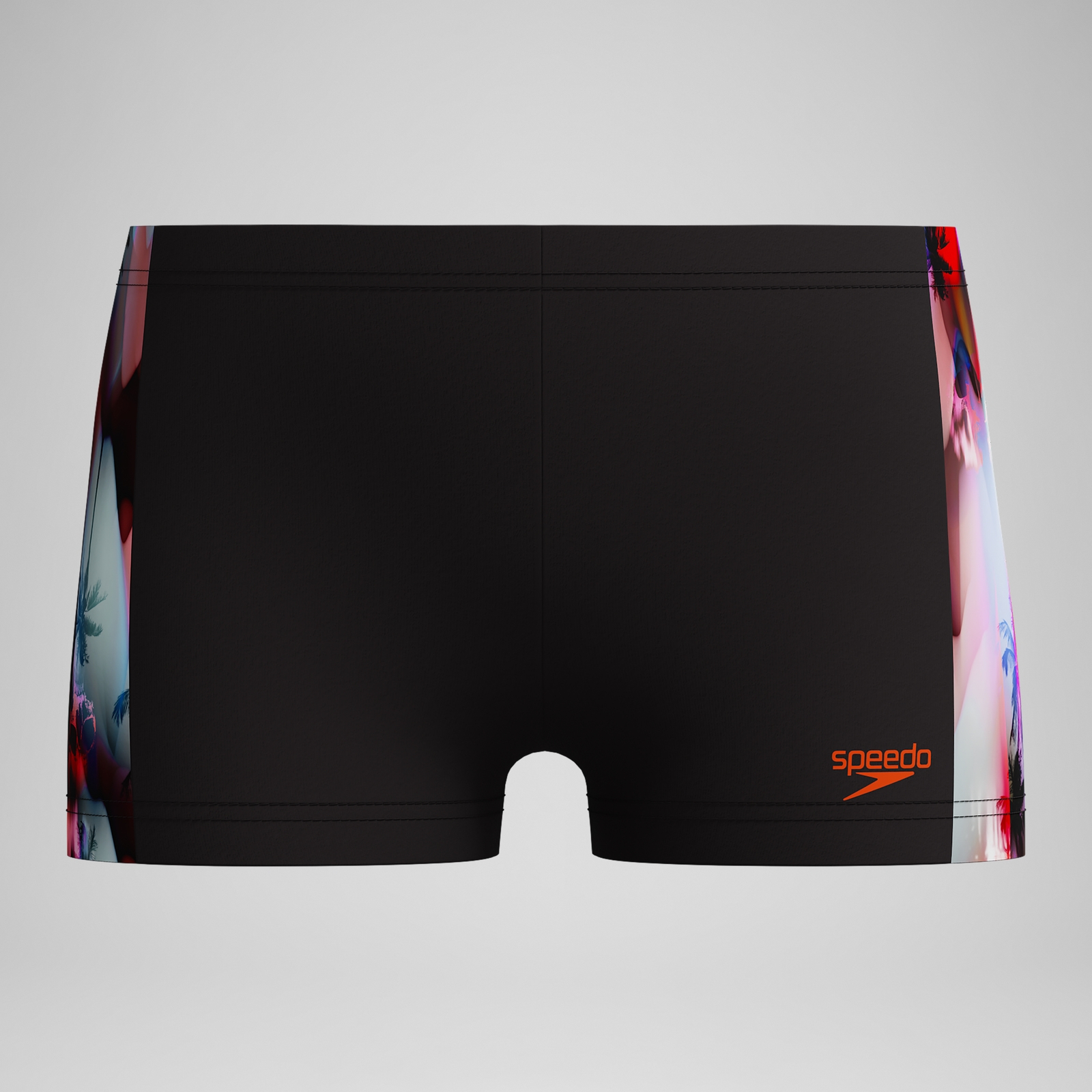 Boys' Digital Panel Aquashort Black