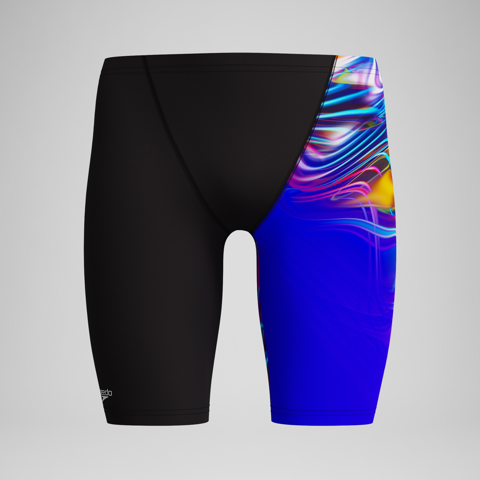 Boys' Club Training Printed Jammer Black/Blue