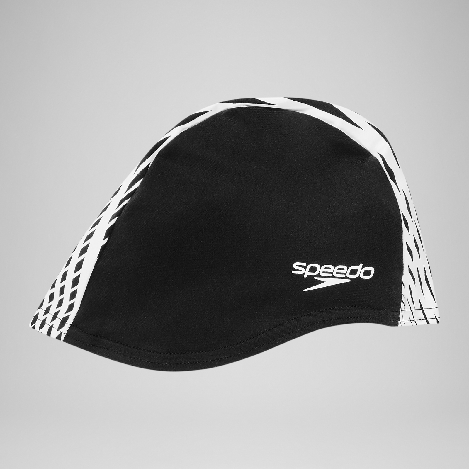 Adult Boom Endurance+ Swim Cap Black/White