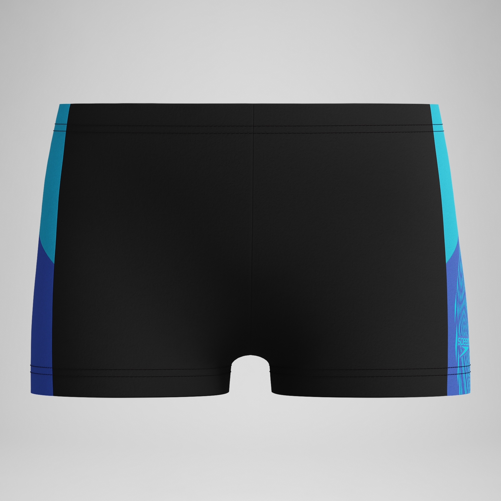 Boys' Dive Aquashort Black/Blue