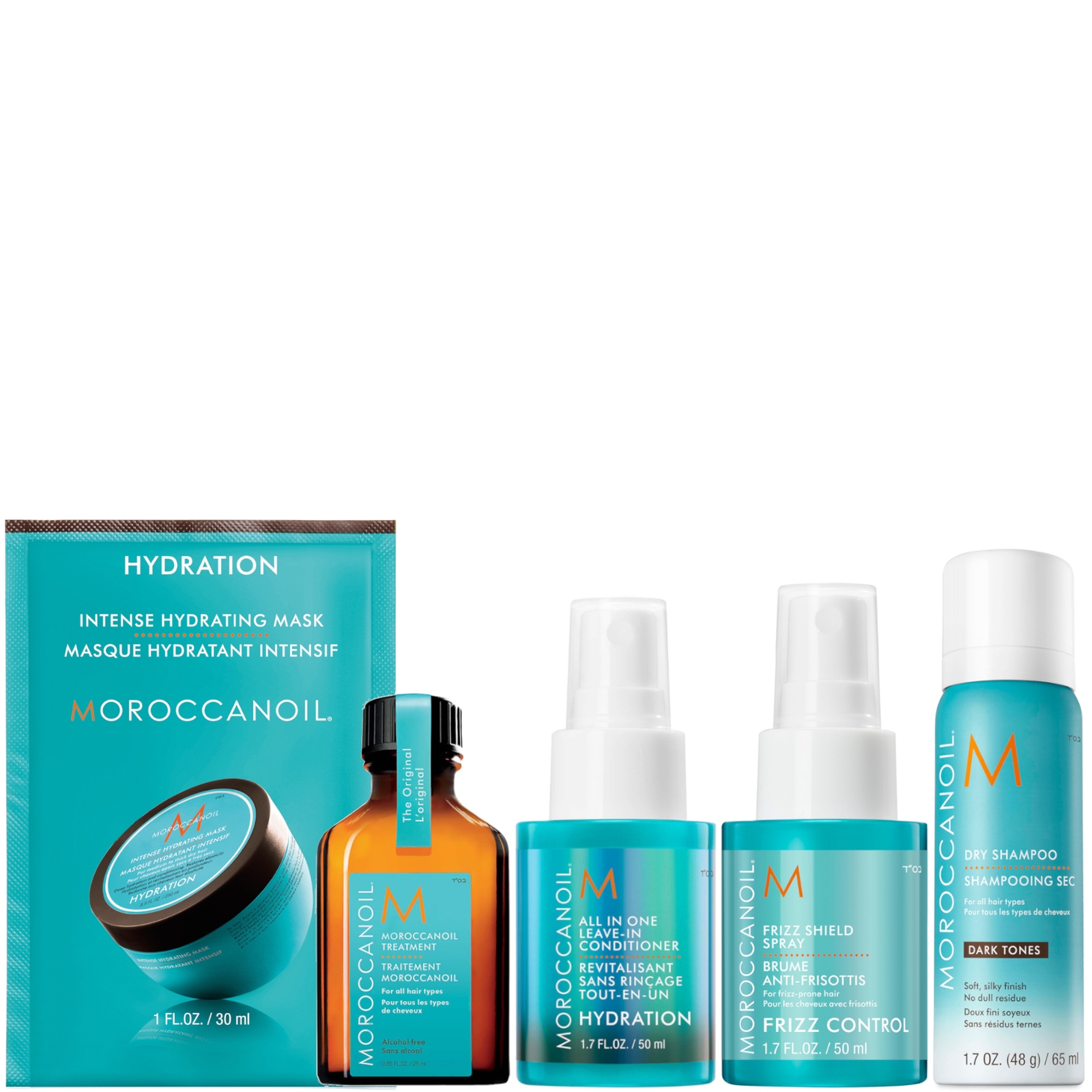 

Moroccanoil Discovery Bundle- Dark Tones