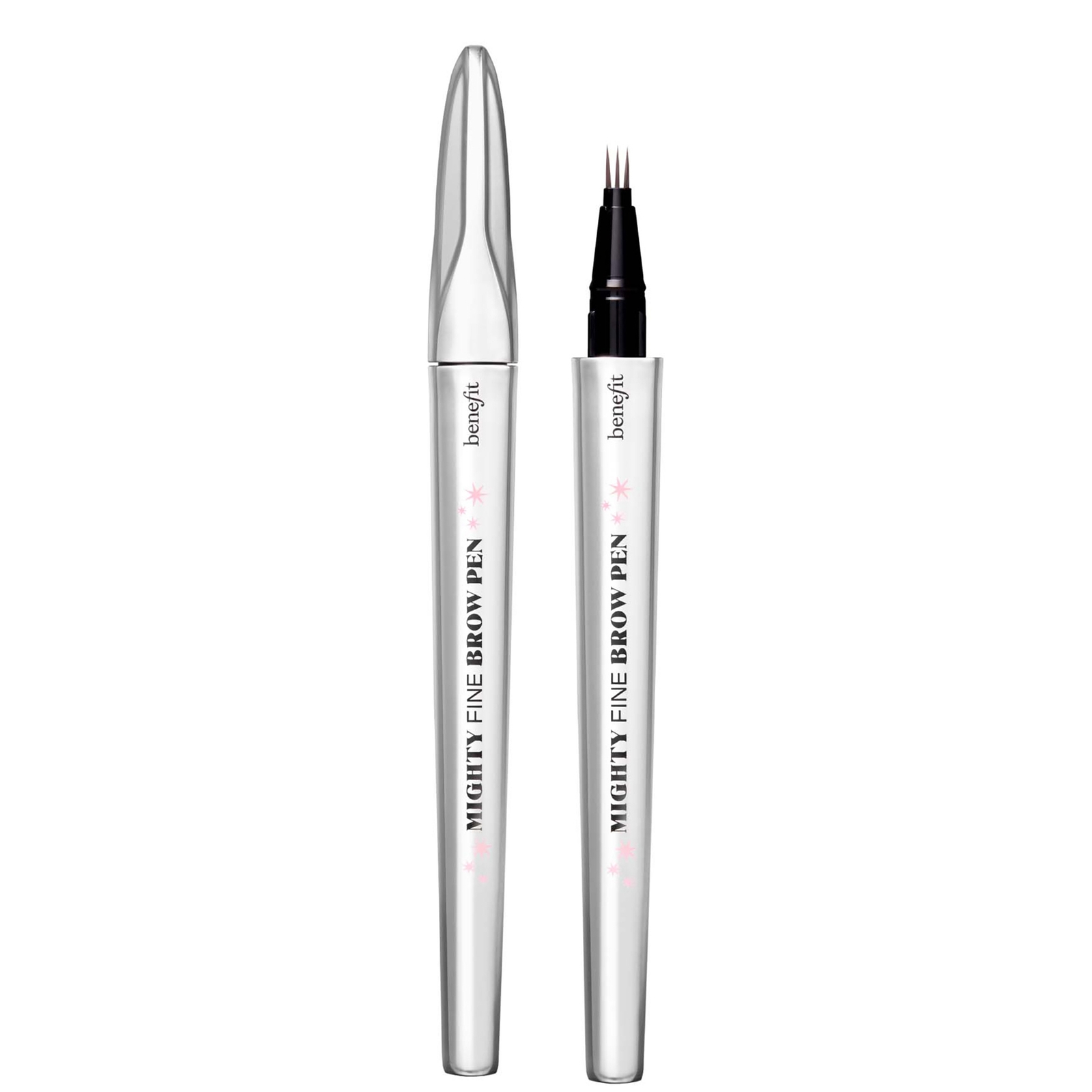 Photos - Eye / Eyebrow Pencil Benefit Mighty Fine Brow Superfine Triple Tip Pen 0.5ml  - 3.5 Neutral Medium Brown (Various Shades)