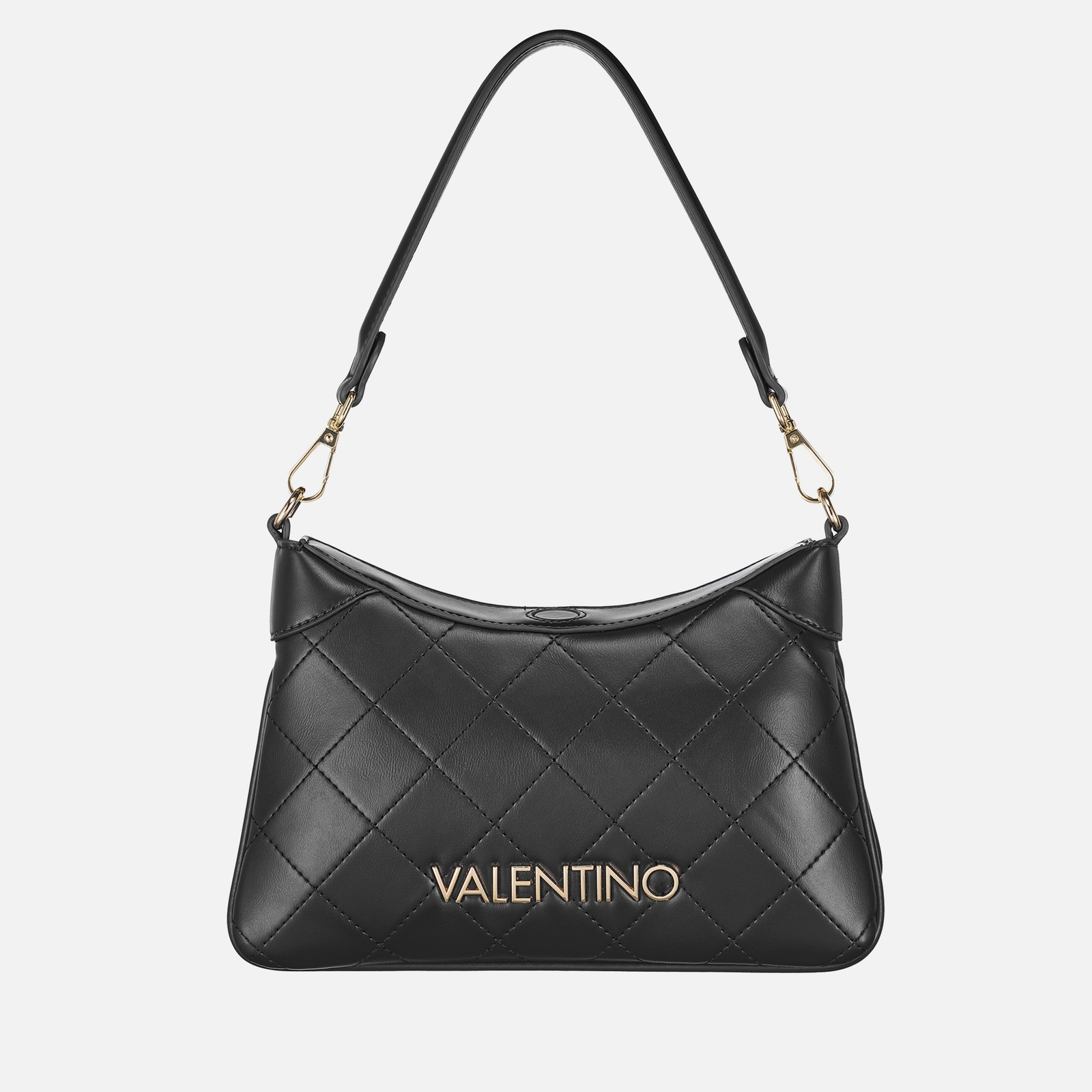 Valentino Nur Re Quilted Faux Leather Hobo Bag