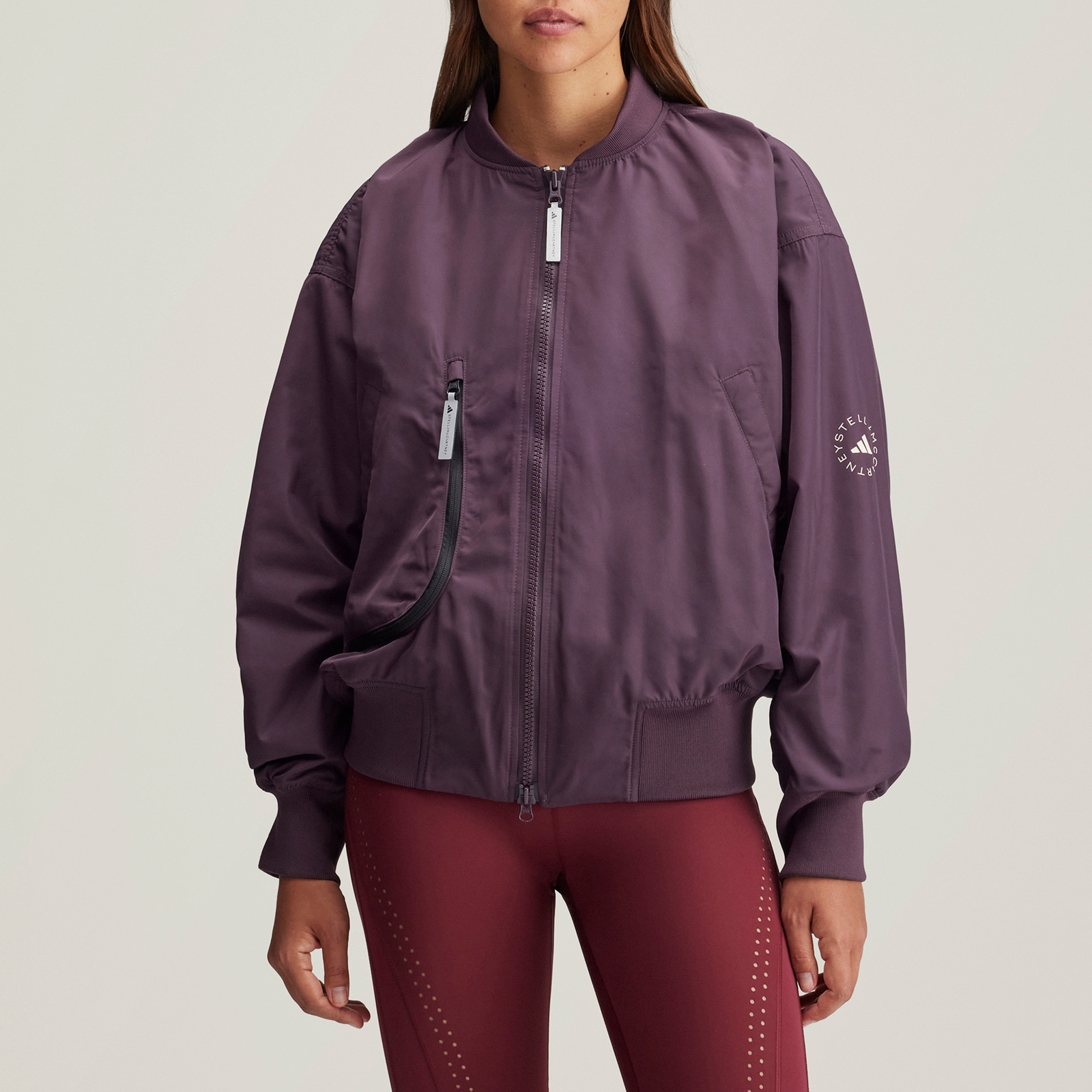 Adidas X Stella McCartney Sportswear Shell Bomber - L