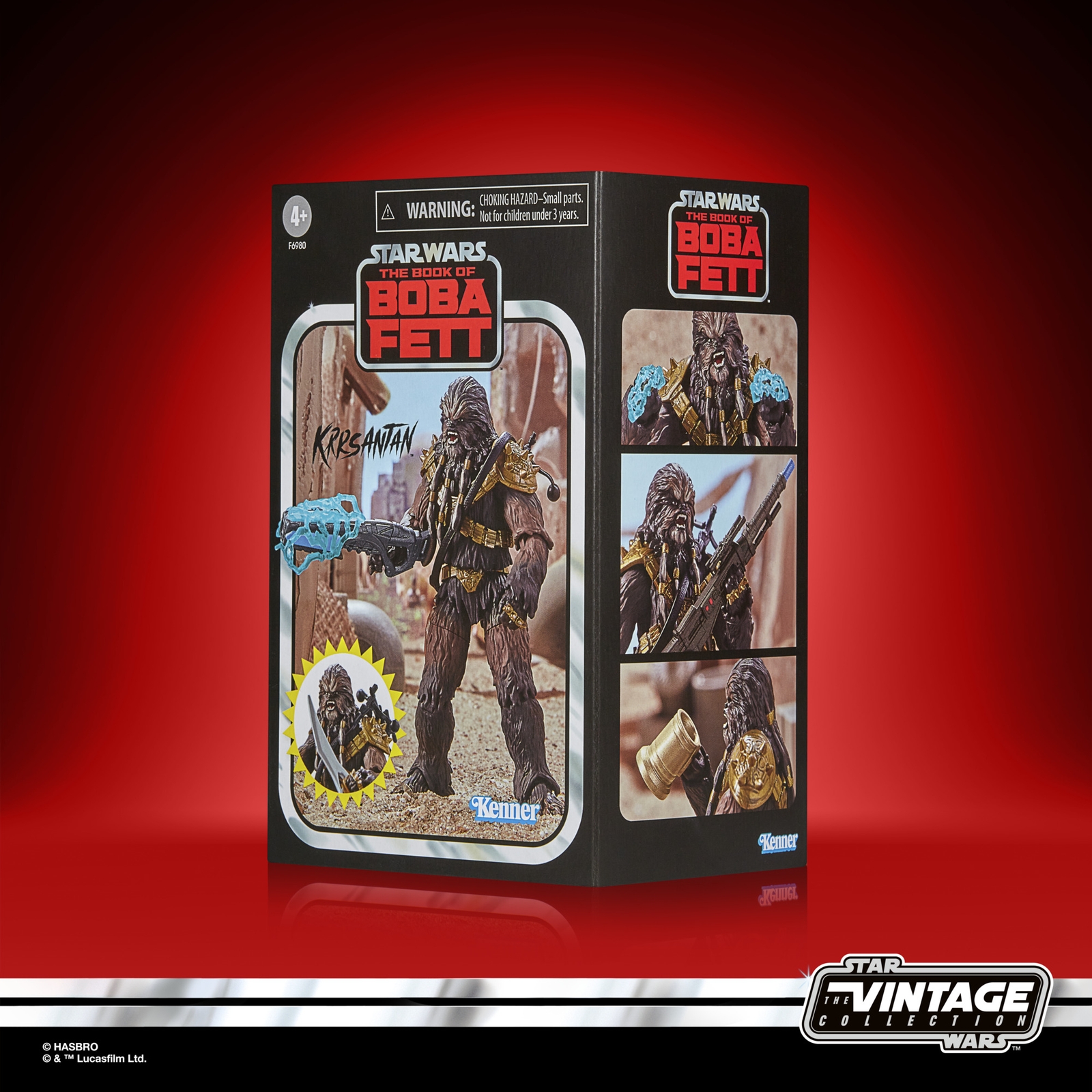 Hasbro Star Wars The Vintage Collection Krrsantan Action Figures (3.75”)