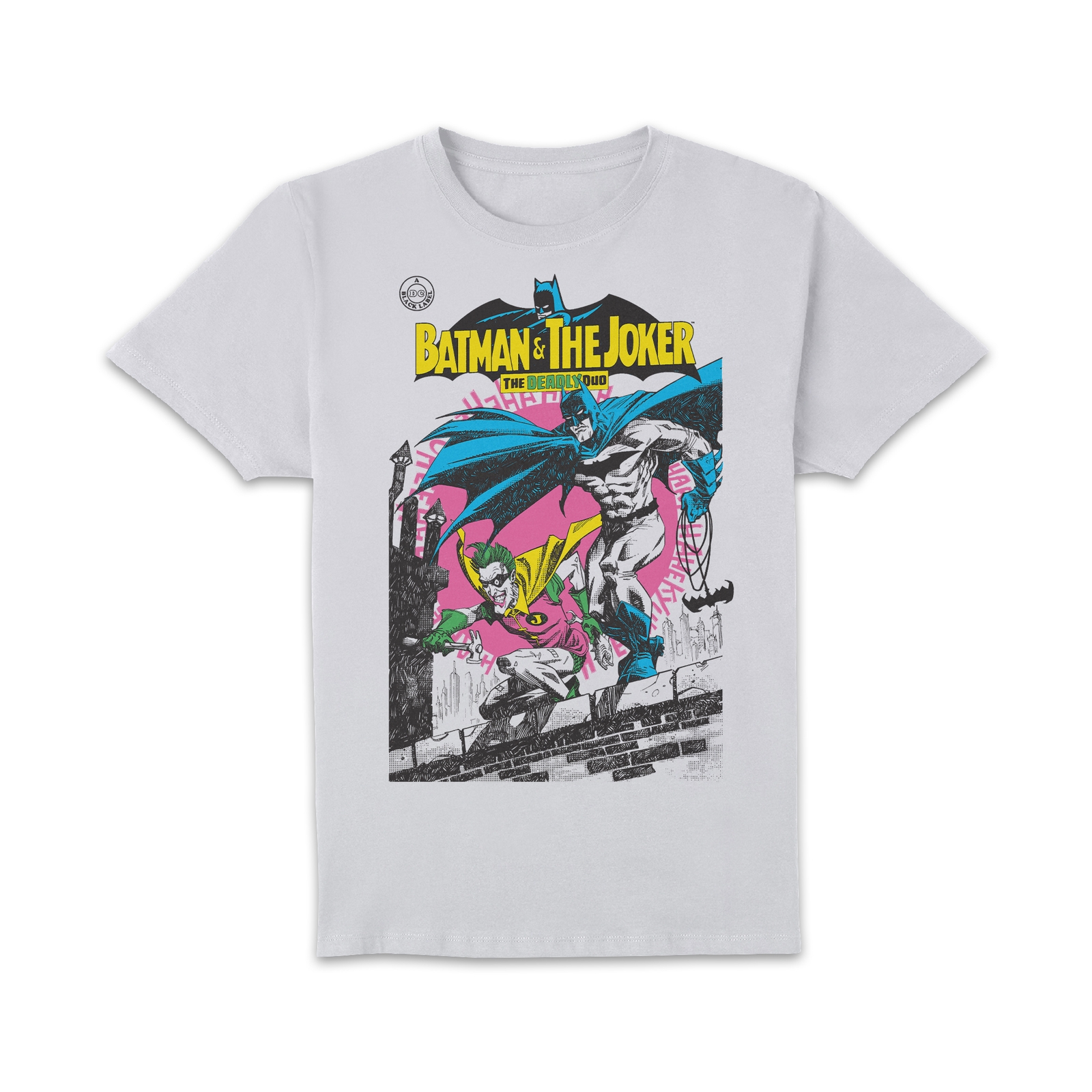 Joker Deadly Duo Unisex T-Shirt - White - XXL - White