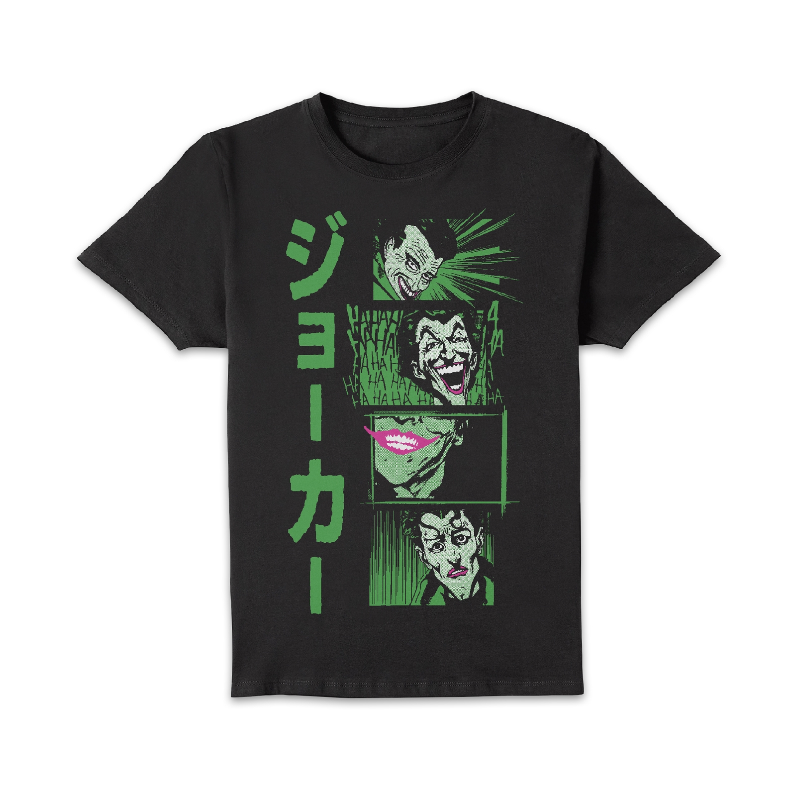 Joker Katakana Laughs Unisex T-Shirt - Black - L - Black