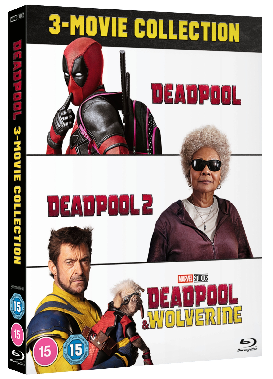 Click to view product details and reviews for Marvels Deadpool Wolverine Triple Pack Blu Ray.