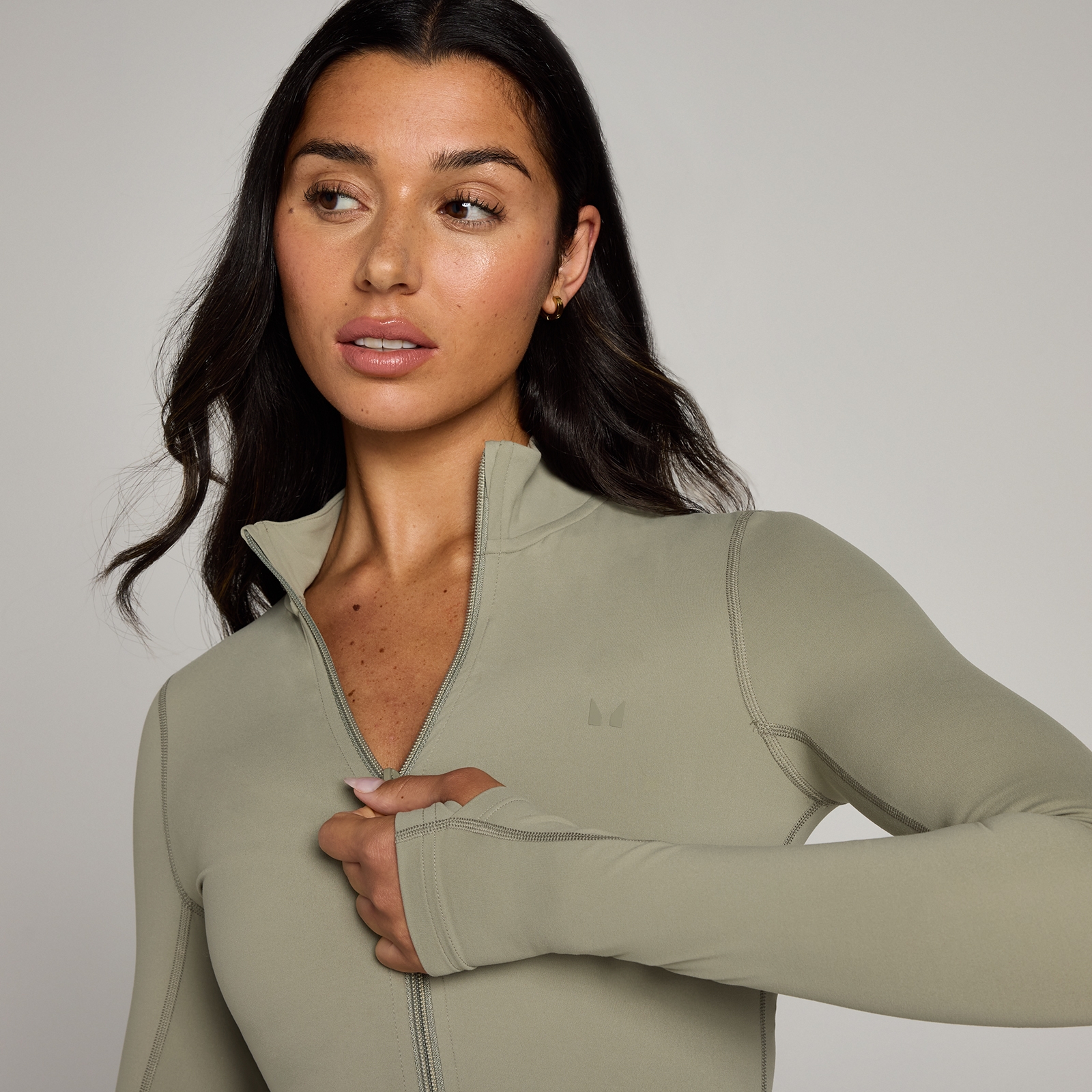 Thumbnail - MP Damen Tempo Crop-Jacke – Brindle - XXL