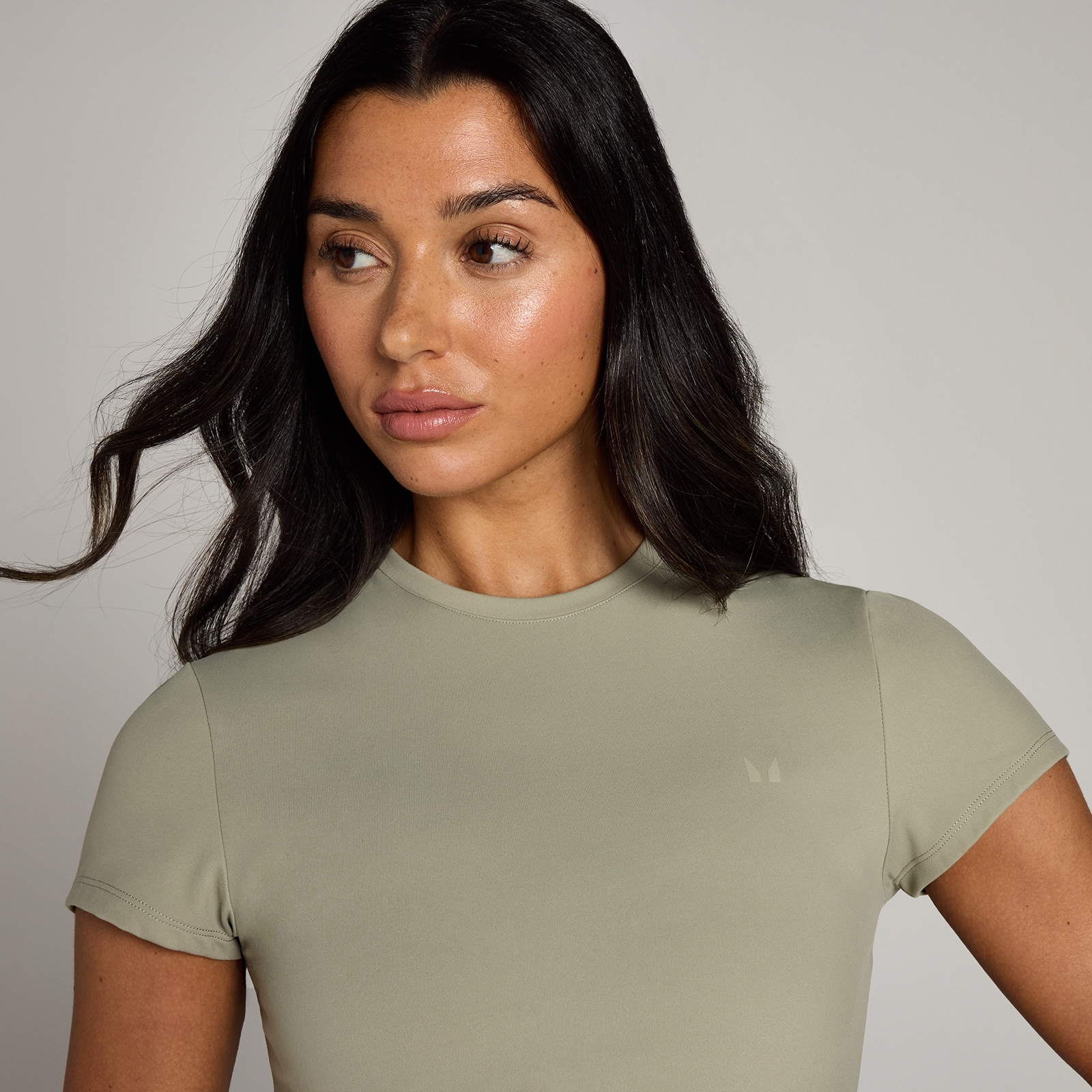 Thumbnail - MP Damen Tempo Body Fit Kurzarm-T-Shirt – Brindle - M