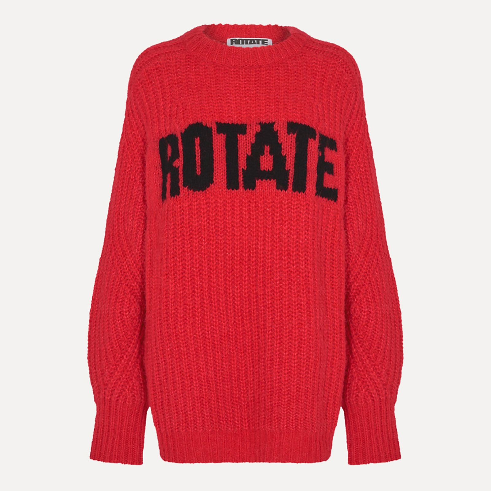 Rotate Birger Christensen Wool-Blend Logo Sweater - DK 40/UK 12
