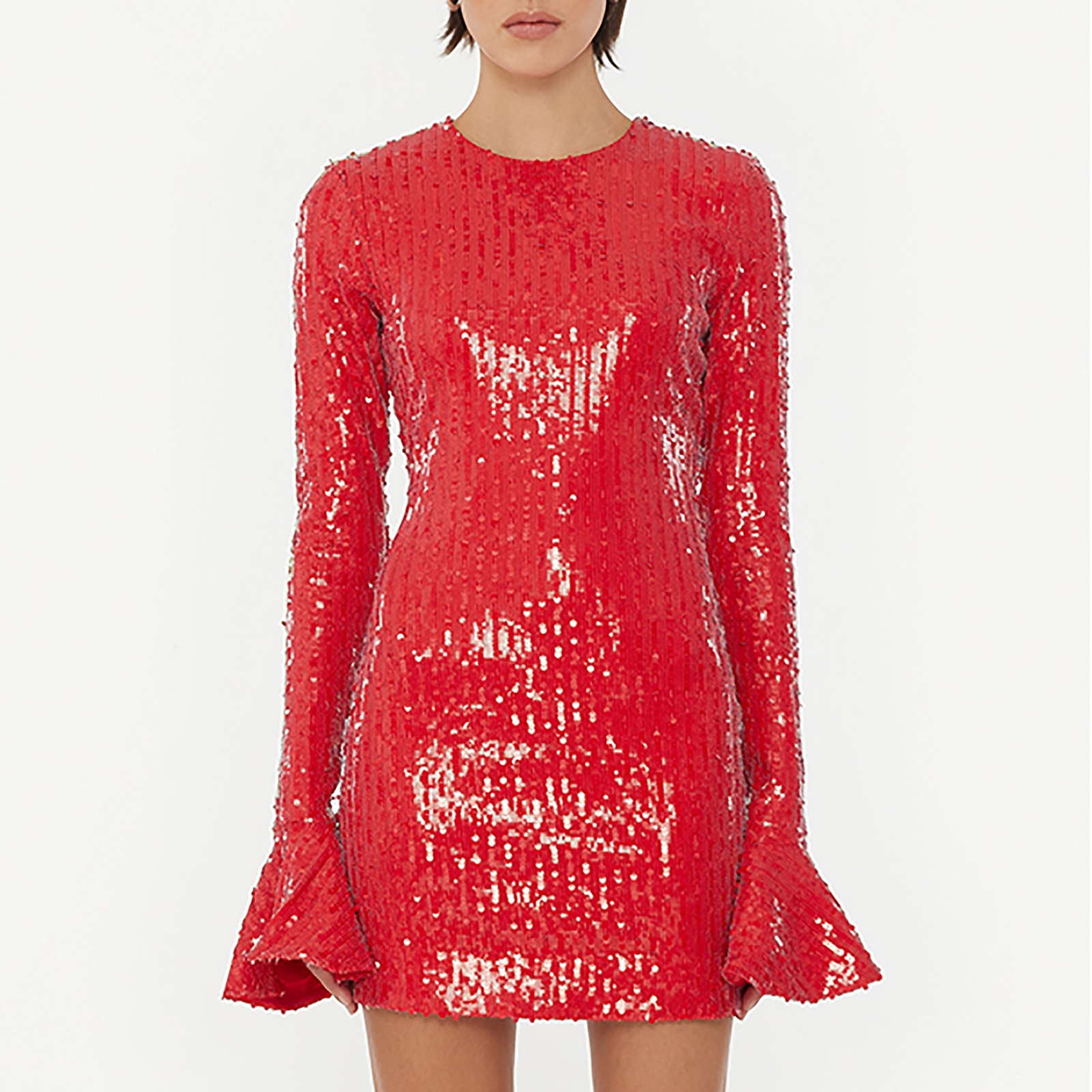 Rotate Birger Christensen Sequinned Mini Dress