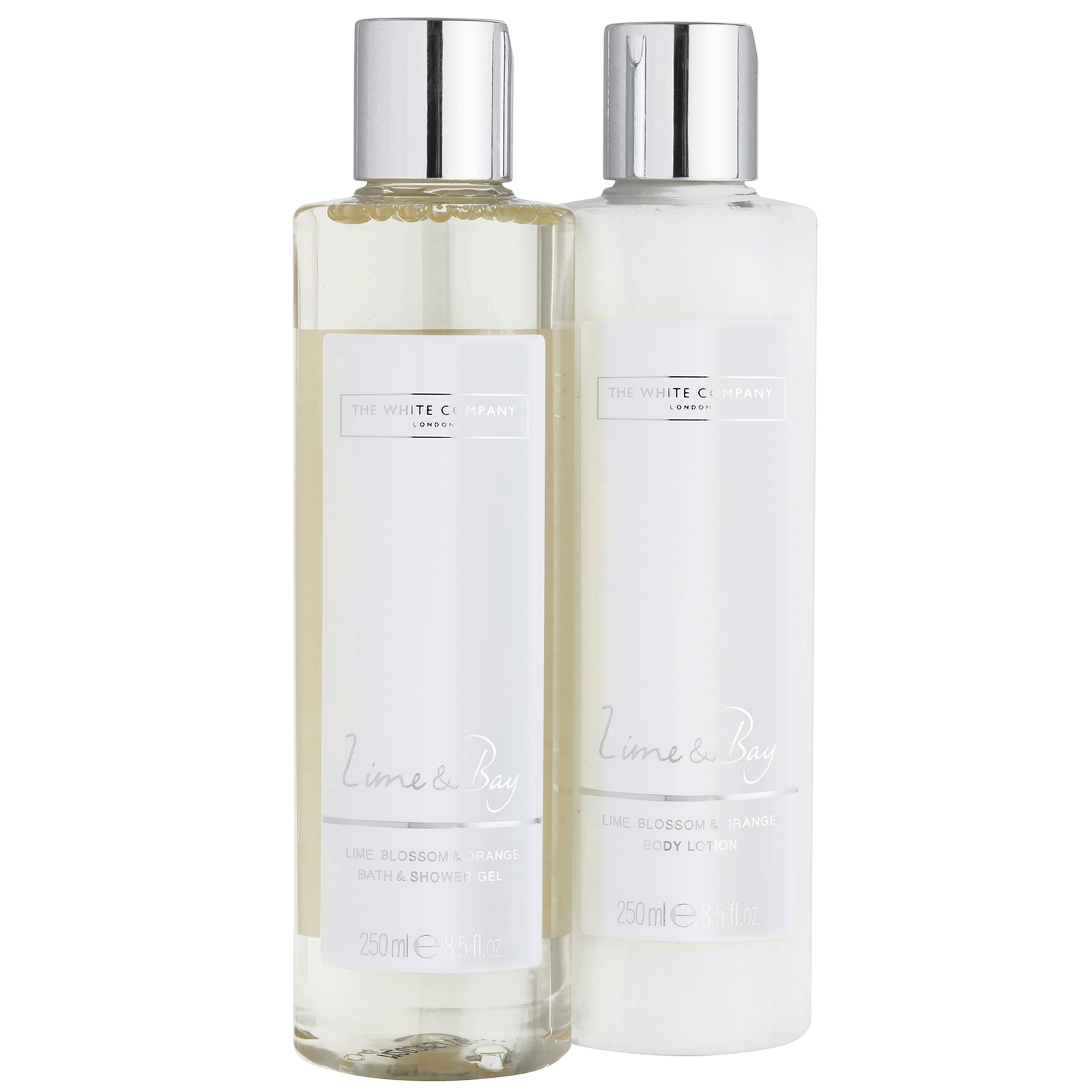 THE WHITE COMPANY LIME & BAY BATH & BODY GIFT SET 