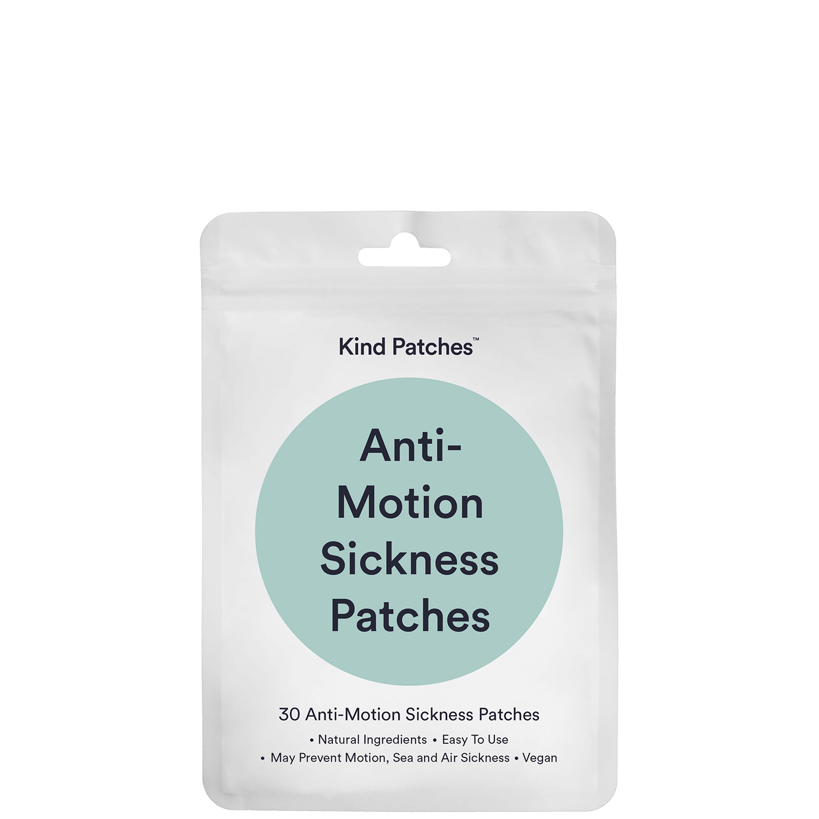 Kind Patches Anti-Motion Sickness Patches (30 Patches)