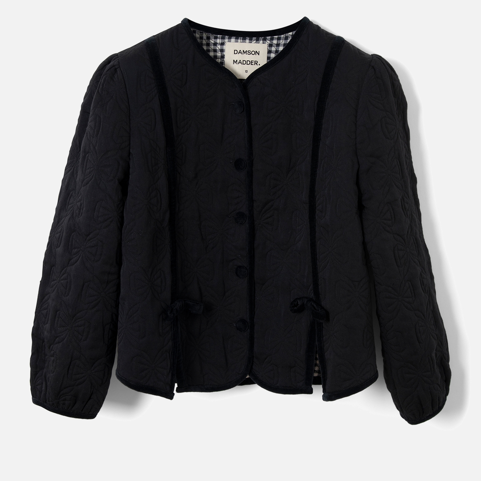 Damson Madder Diana Quilted Shell Jacket - UK 8