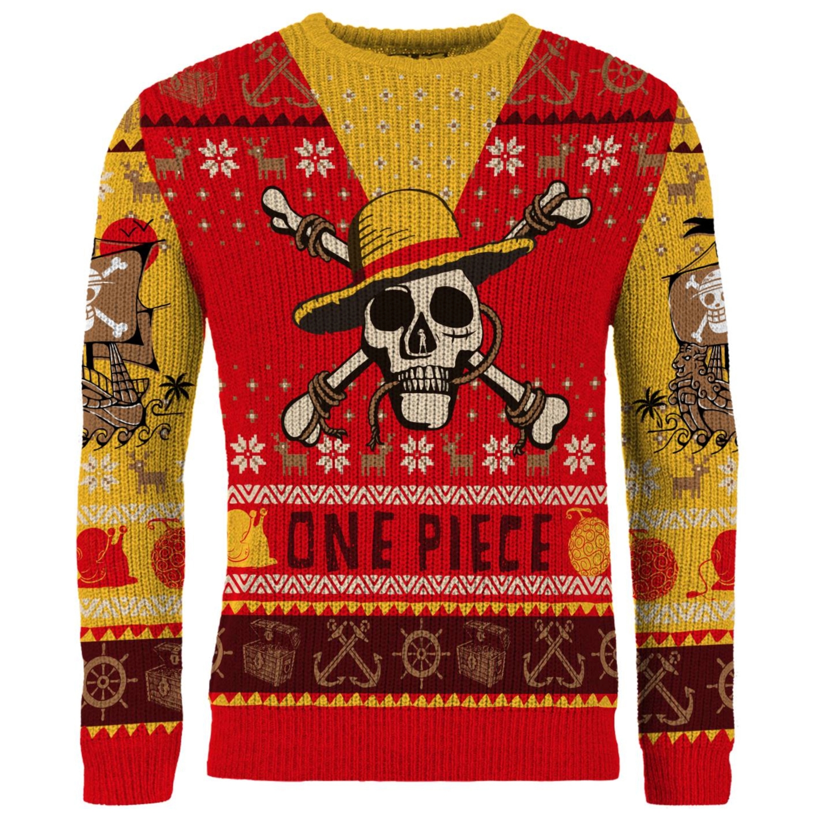 One Piece Knitted Christmas Jumper - 4XL
