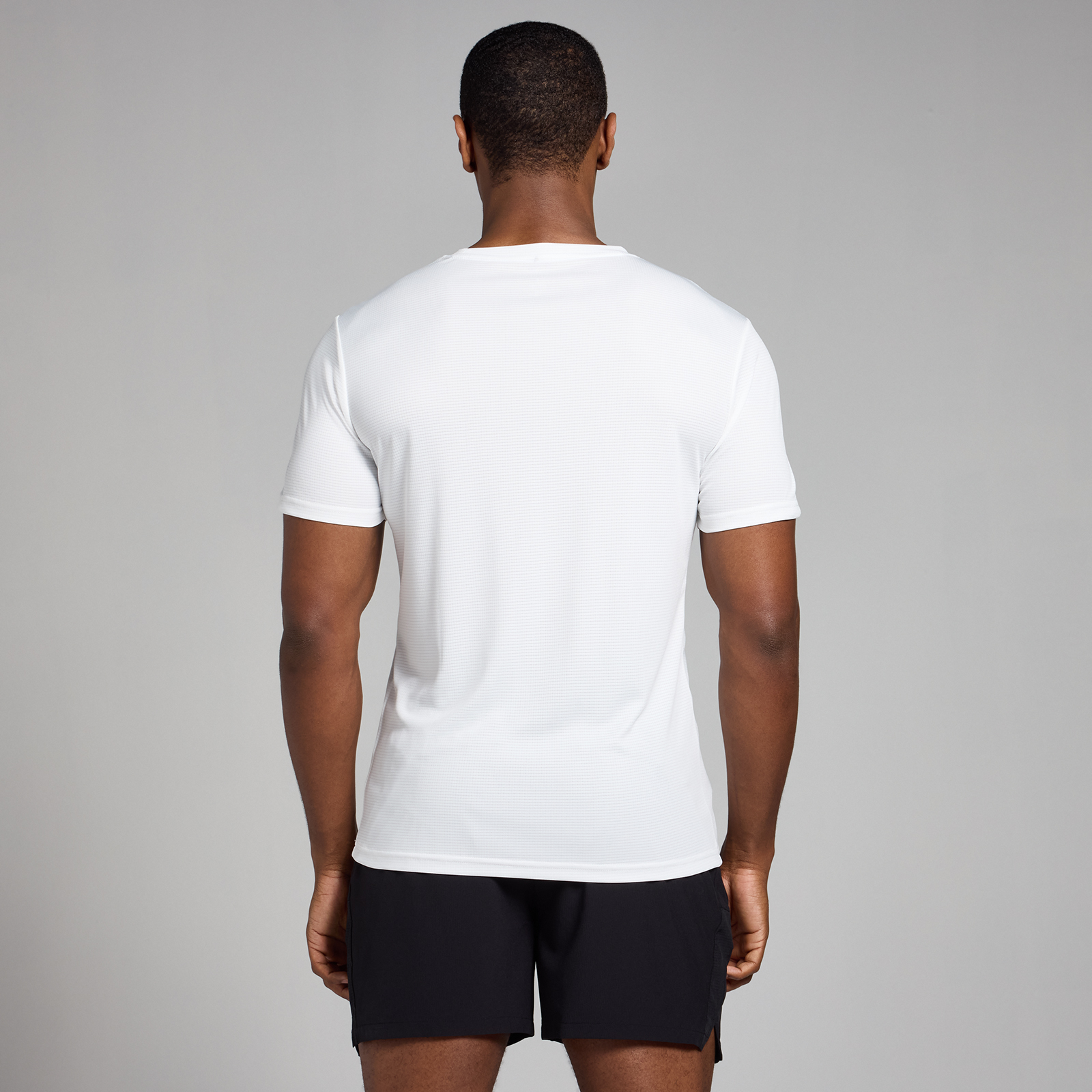 MP Herren Active Grid Trainings-T-Shirt – Weiß - XXL