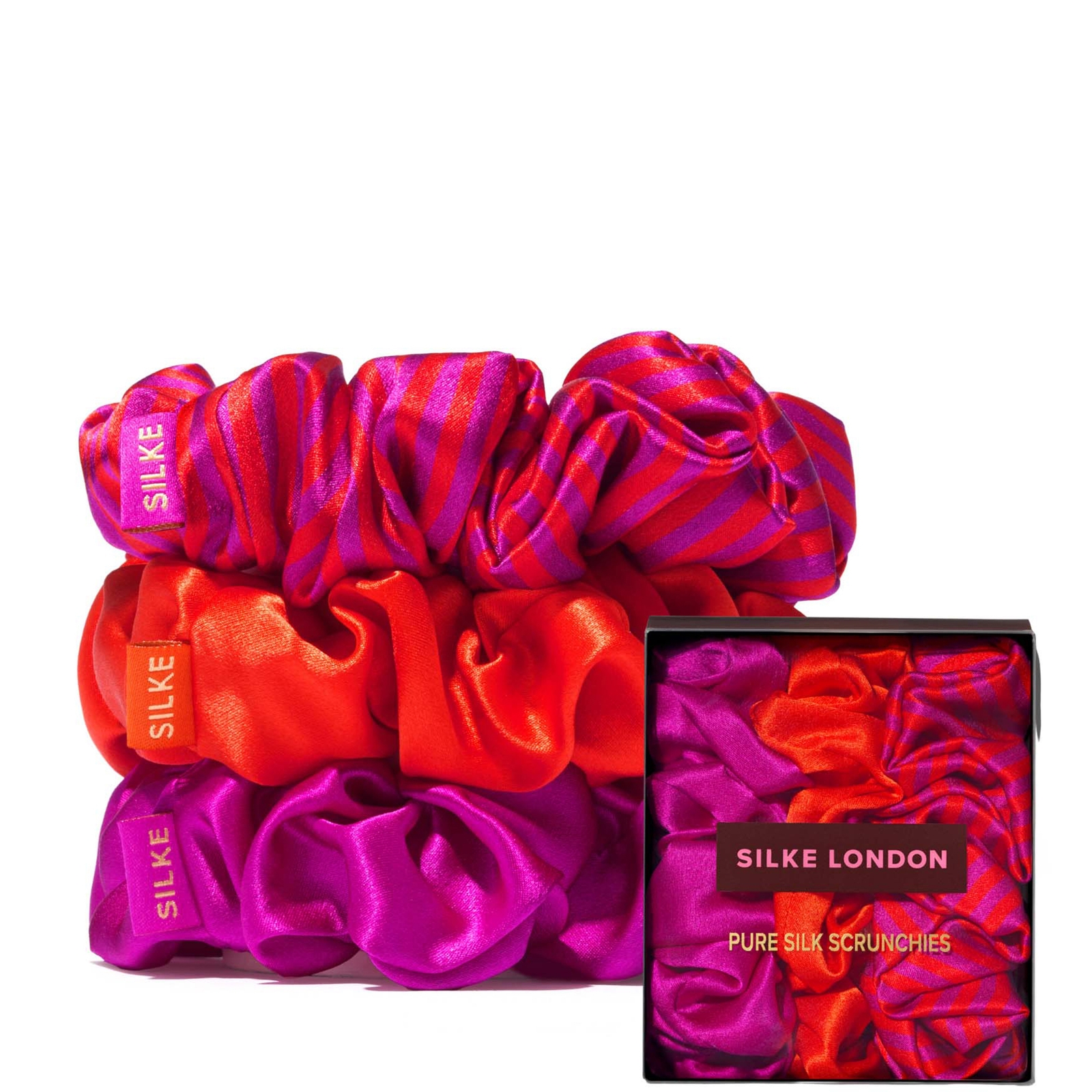 

SILKE London Hair Scrunchies - Poppy Pack