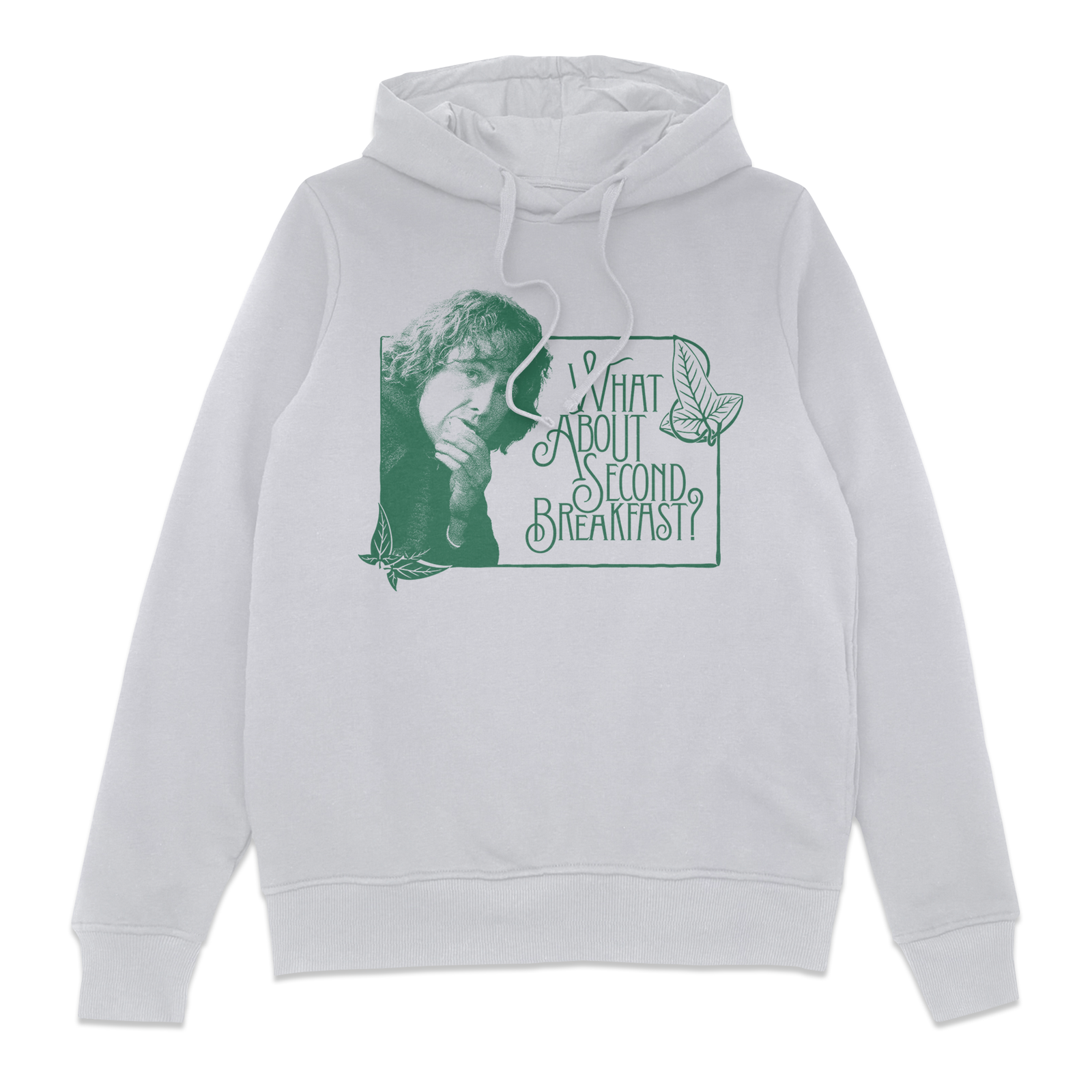 Lord Of The Rings Second Breakfast Hoodie - White - S