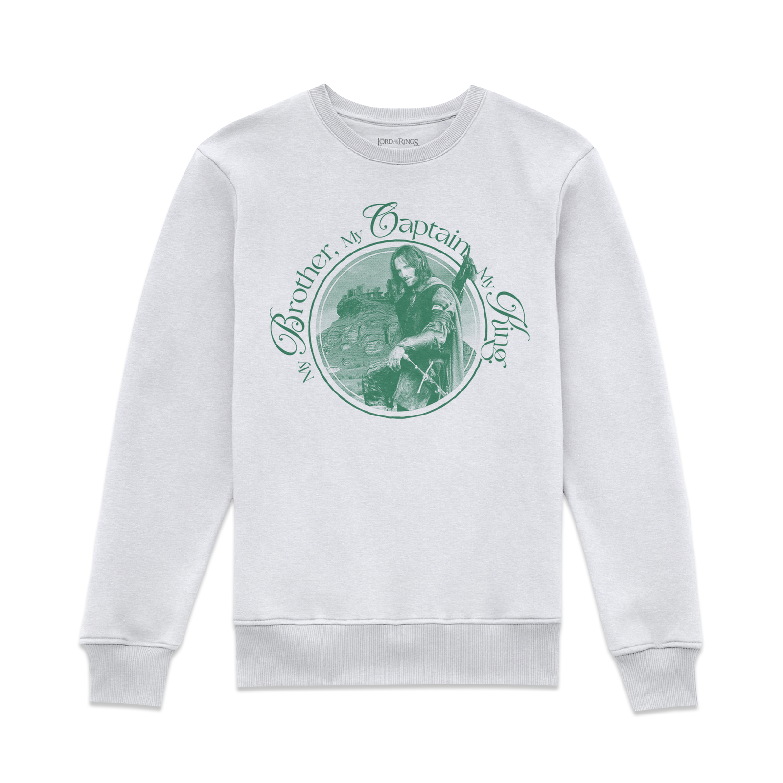 Lord Of The Rings My Captain Sweatshirt - White - L