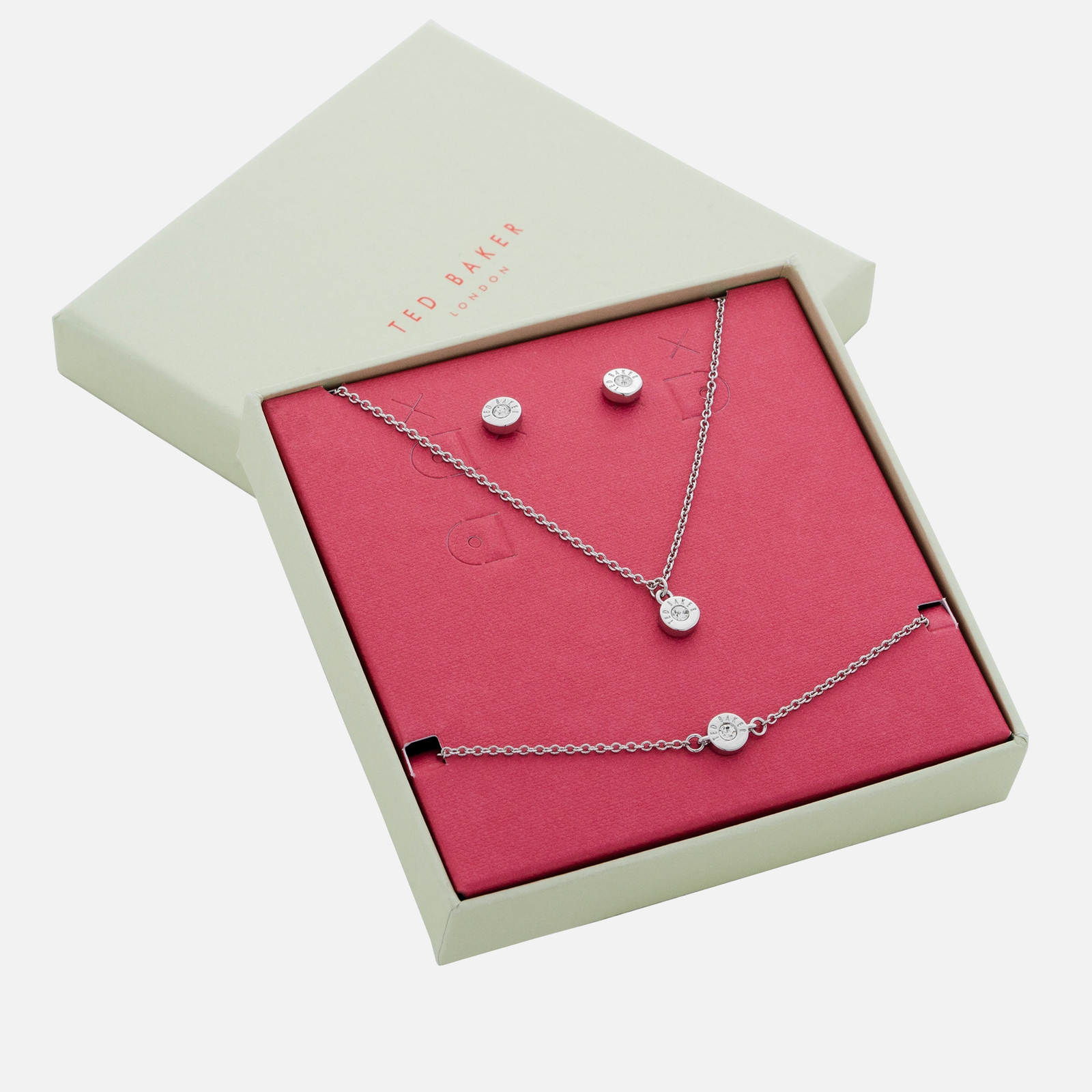 Ted Baker Minnella Mini Sparkle Silver-Plated Gift Set
