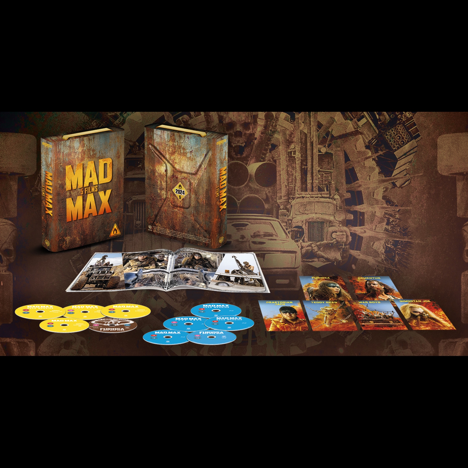 Click to view product details and reviews for Mad Max 5 Film Petrol Can Collectors Edition 4k Ultra Hd.