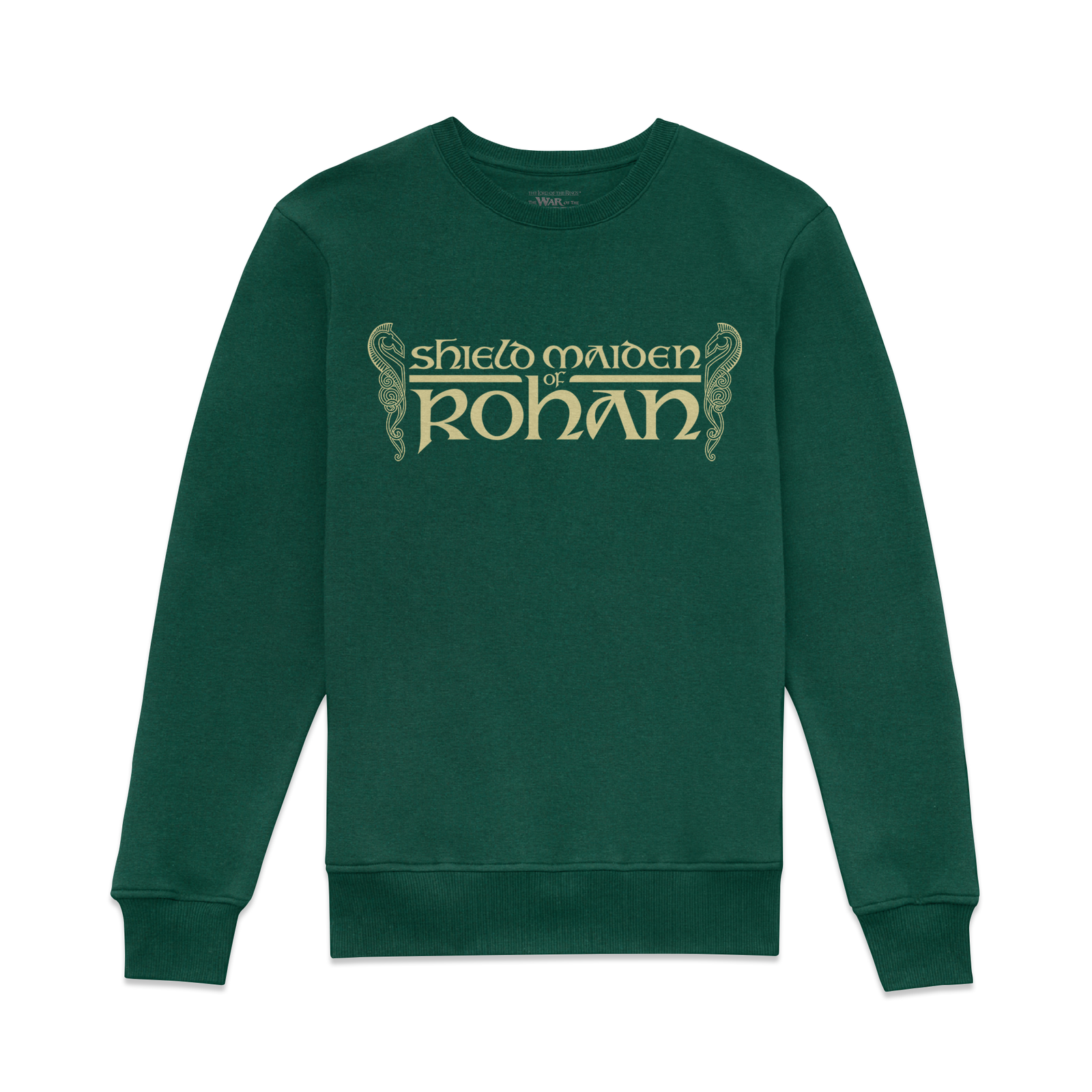 Lord Of The Rings Sheild Maiden Of Rohan Sweatshirt - Green - XL