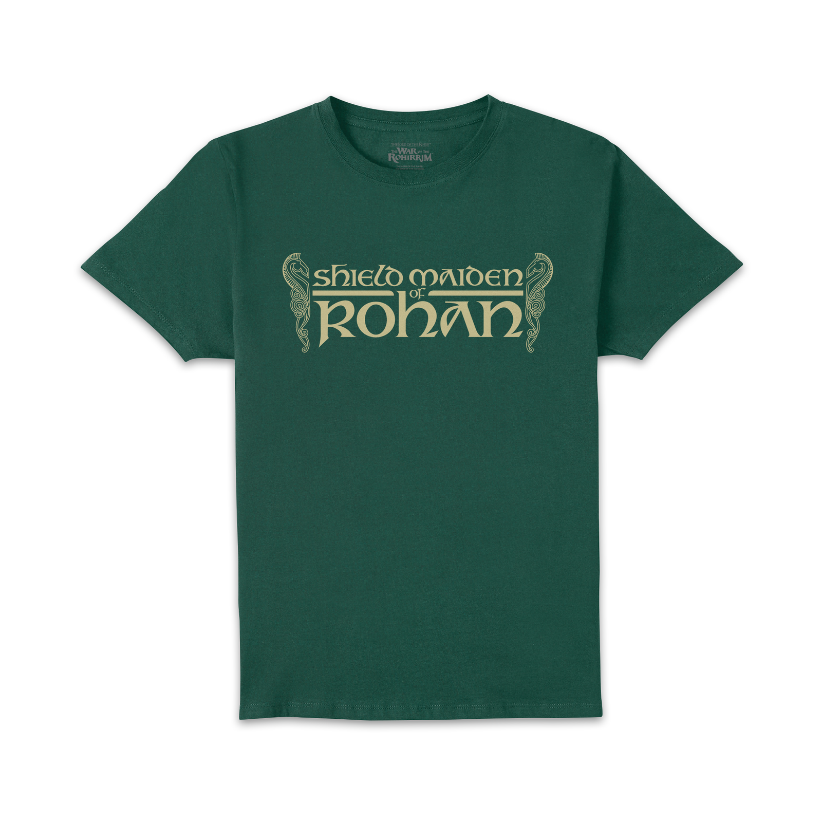 Lord Of The Rings Sheild Maiden Of Rohan Unisex T-Shirt - Green - XXL