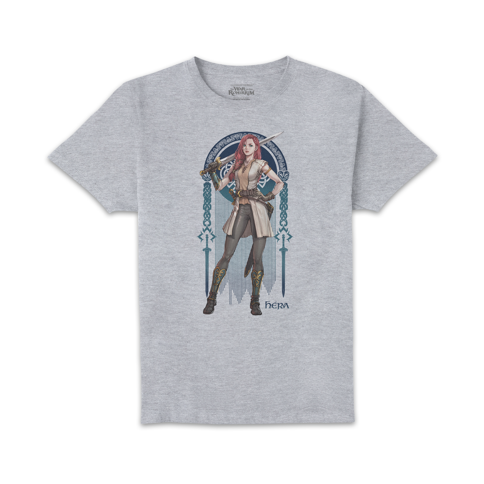Lord Of The Rings Hera Pose Men's T-Shirt - Grey - 3XL