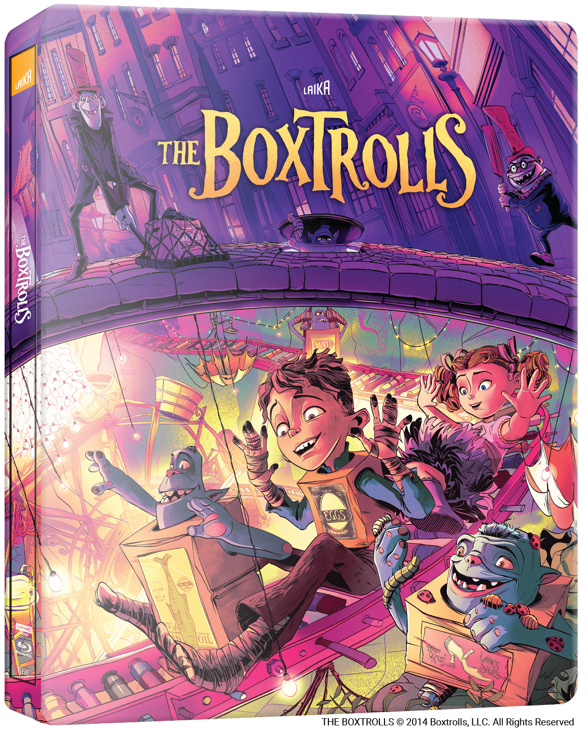 Click to view product details and reviews for The Boxtrolls Limited Edition 4k Ultra Hd Blu Ray Steelbook.