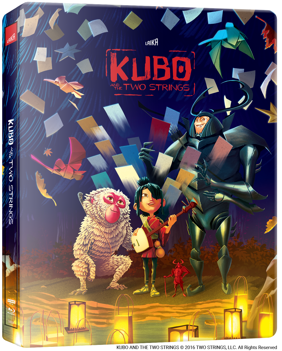 Kubo and the Two Strings  - Limited Steelbook Edition 4K Ultra HD & Blu-ray