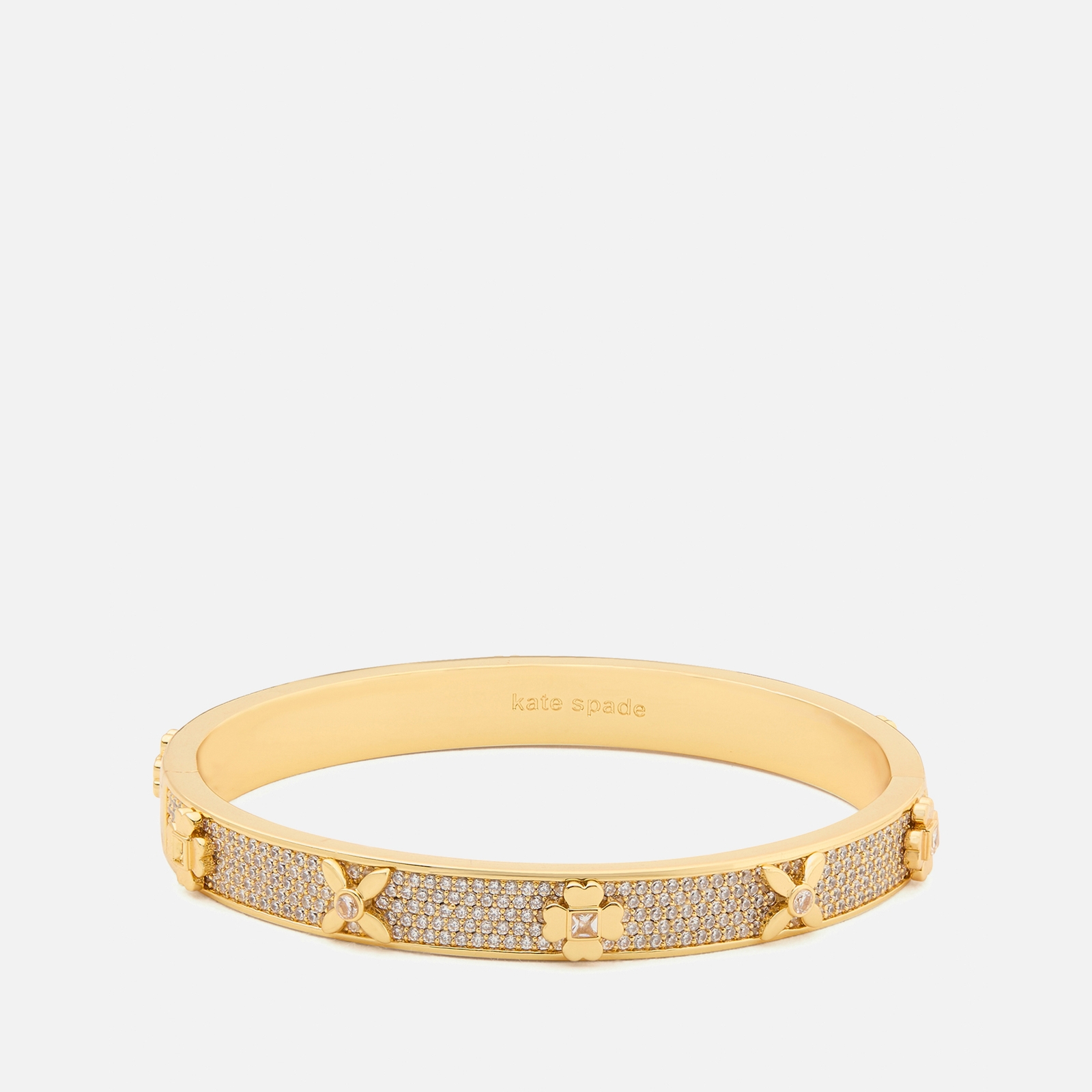 Kate Spade New York Heritage Bloom Gold-Tone Bangle